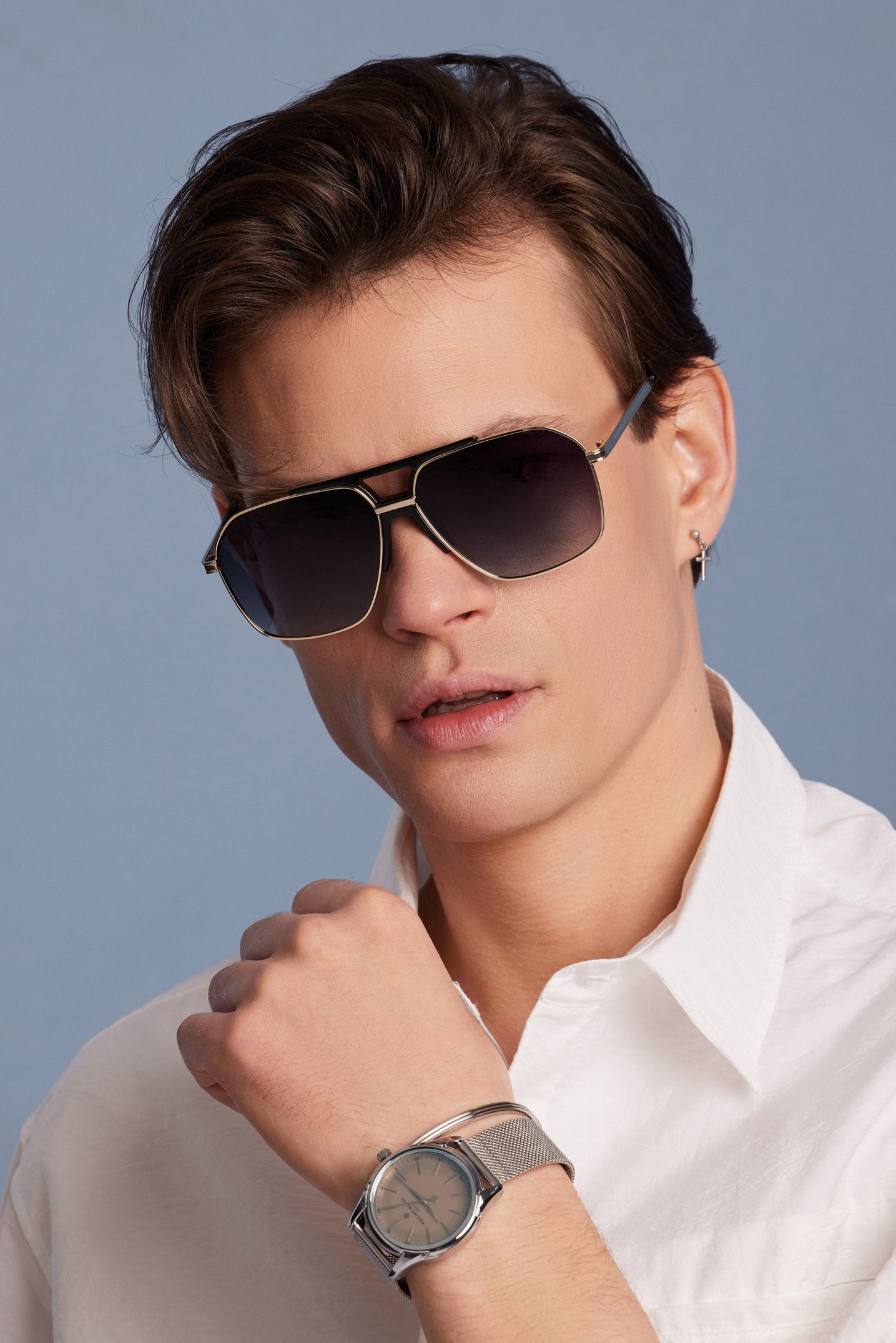 PHILIPP BLANC Sonnenbrille »PA07-01« Glass 0.74MM Polarized Lens UV400，CAT3.0