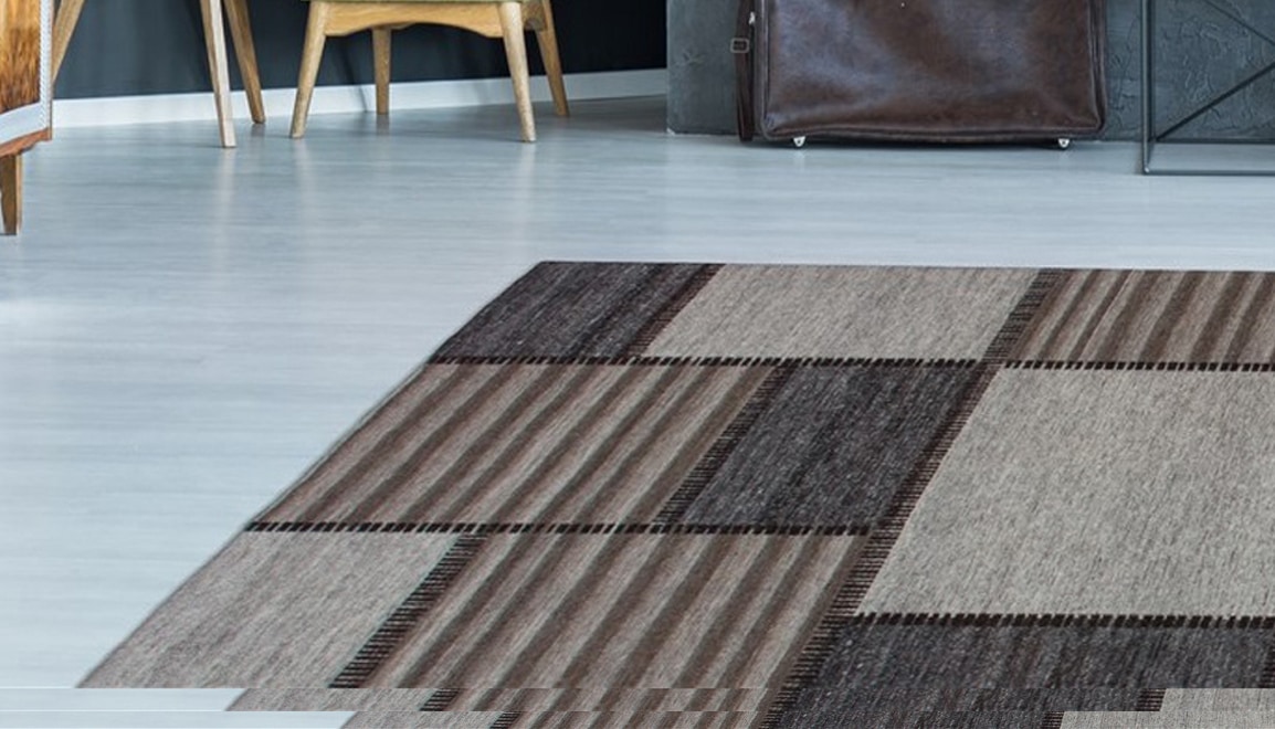 Kayoom Teppich "Phoenix 112" rechteckig 6 mm Höhe Dezenter Jacquard-Teppich, Flachflor, Aus pflegeleichten Materialien