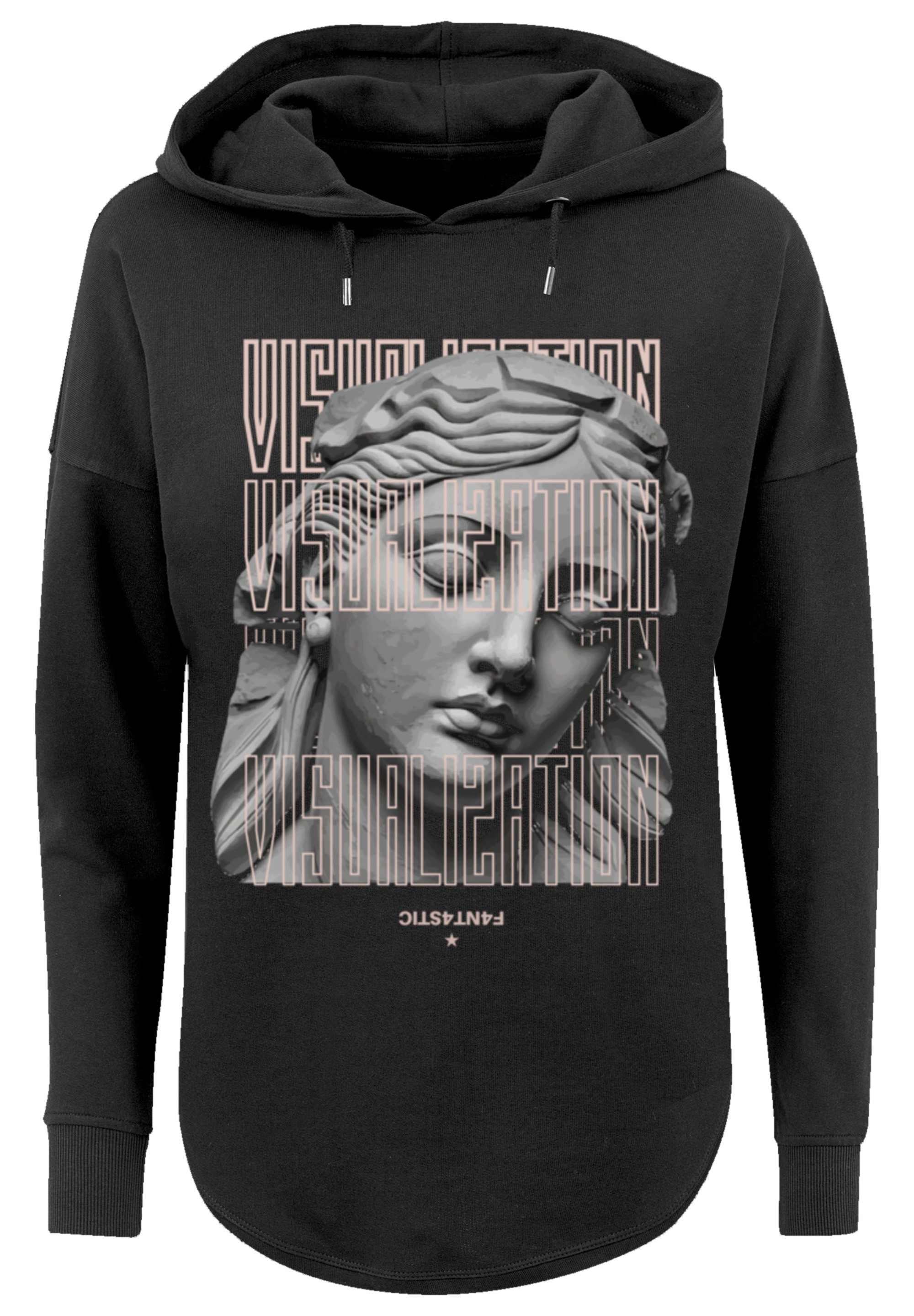 F4NT4STIC Kapuzenpullover "SCULPTURE HOODIE VISUALIZATION", Print