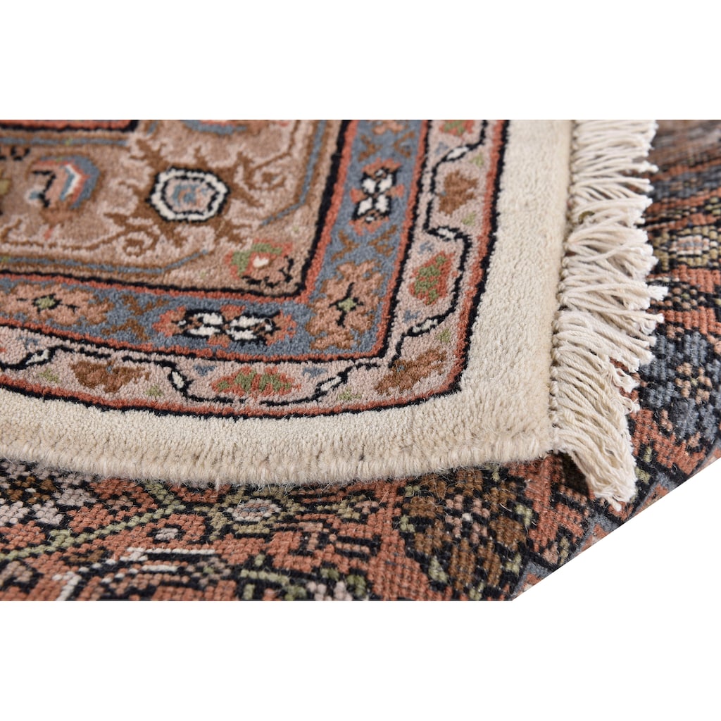 THEKO Orientteppich »Benares Bidjar«, rechteckig, reine Wolle, handgeknüpft, mit Fransen