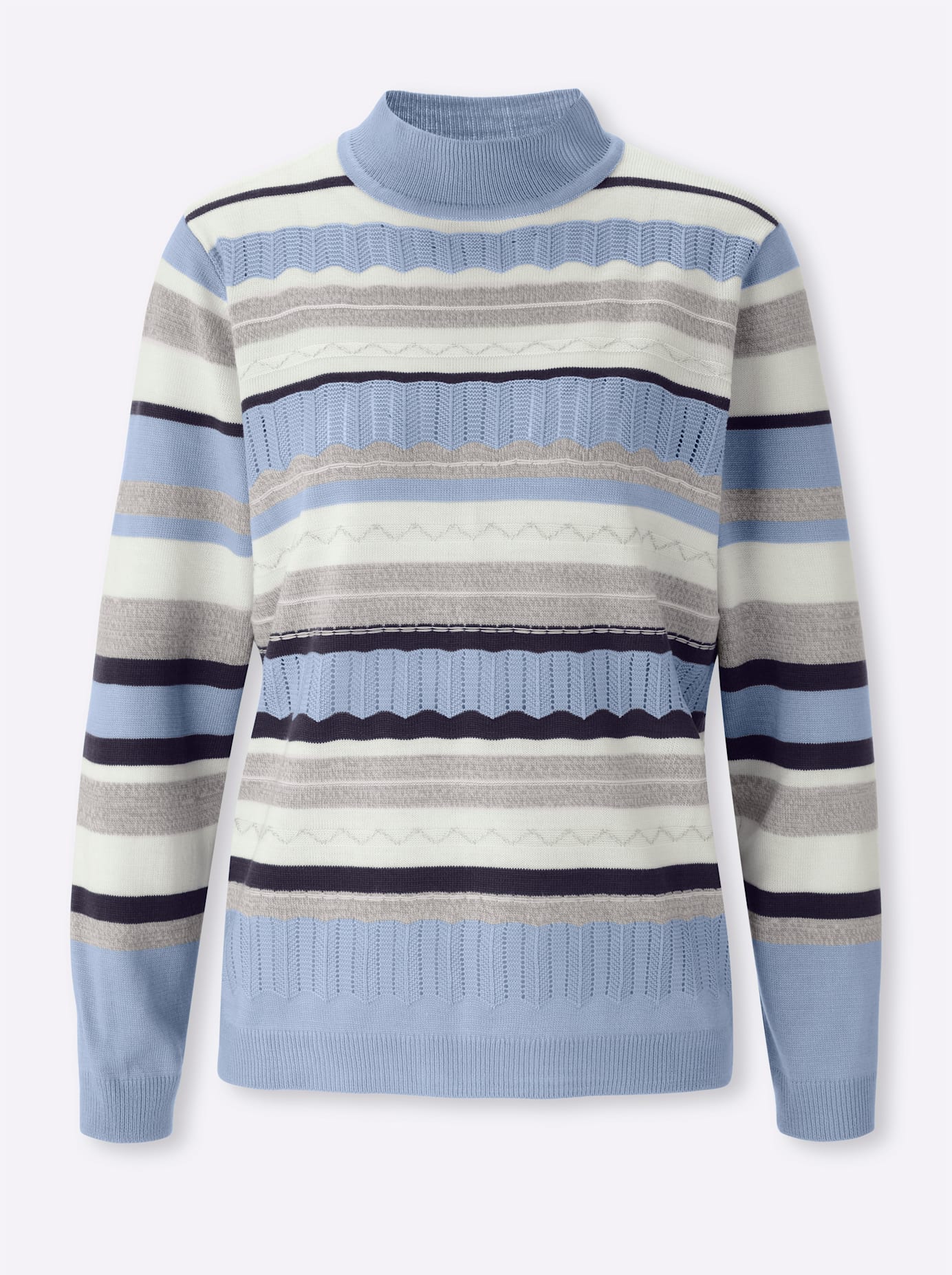 Classic Basics Strickpullover "Stehkragen-Pullover"