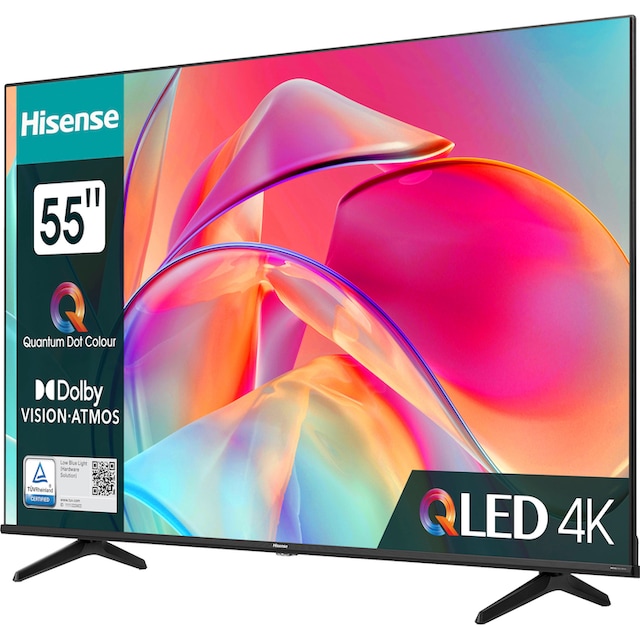 Hisense QLED-Fernseher »55E7KQ«, 139 cm/55 Zoll, 4K Ultra HD, Smart-TV |  BAUR