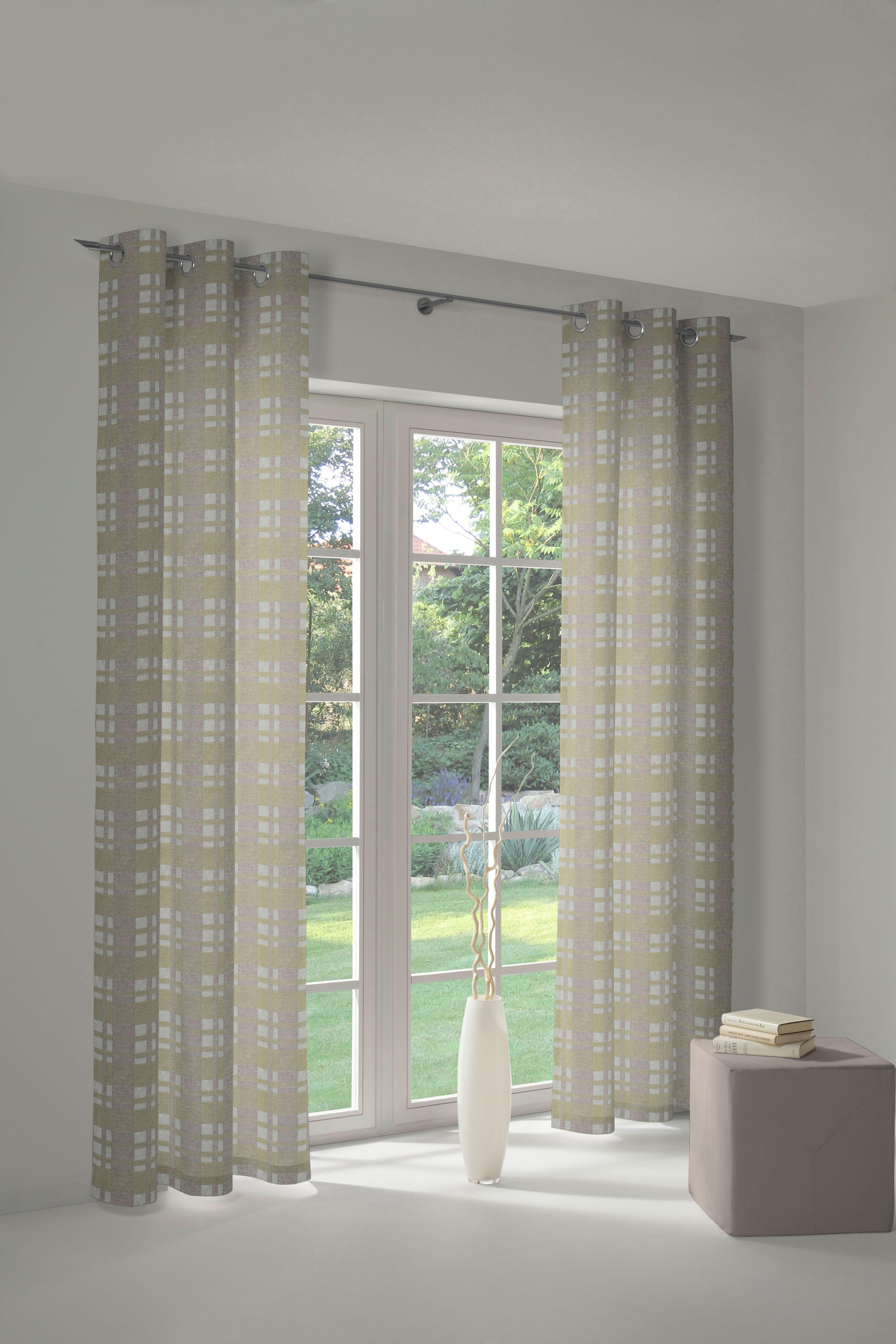 Wirth Vorhang "Laufenberg" Ösen 1 Stk. tlg. günstig online kaufen