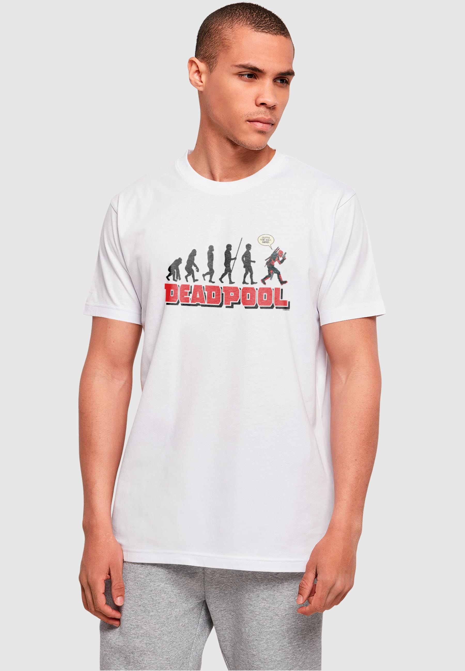 ABSOLUTE CULT T-Shirt "ABSOLUTE CULT Herren Deadpool - Evolution T-Shirt" 1 günstig online kaufen