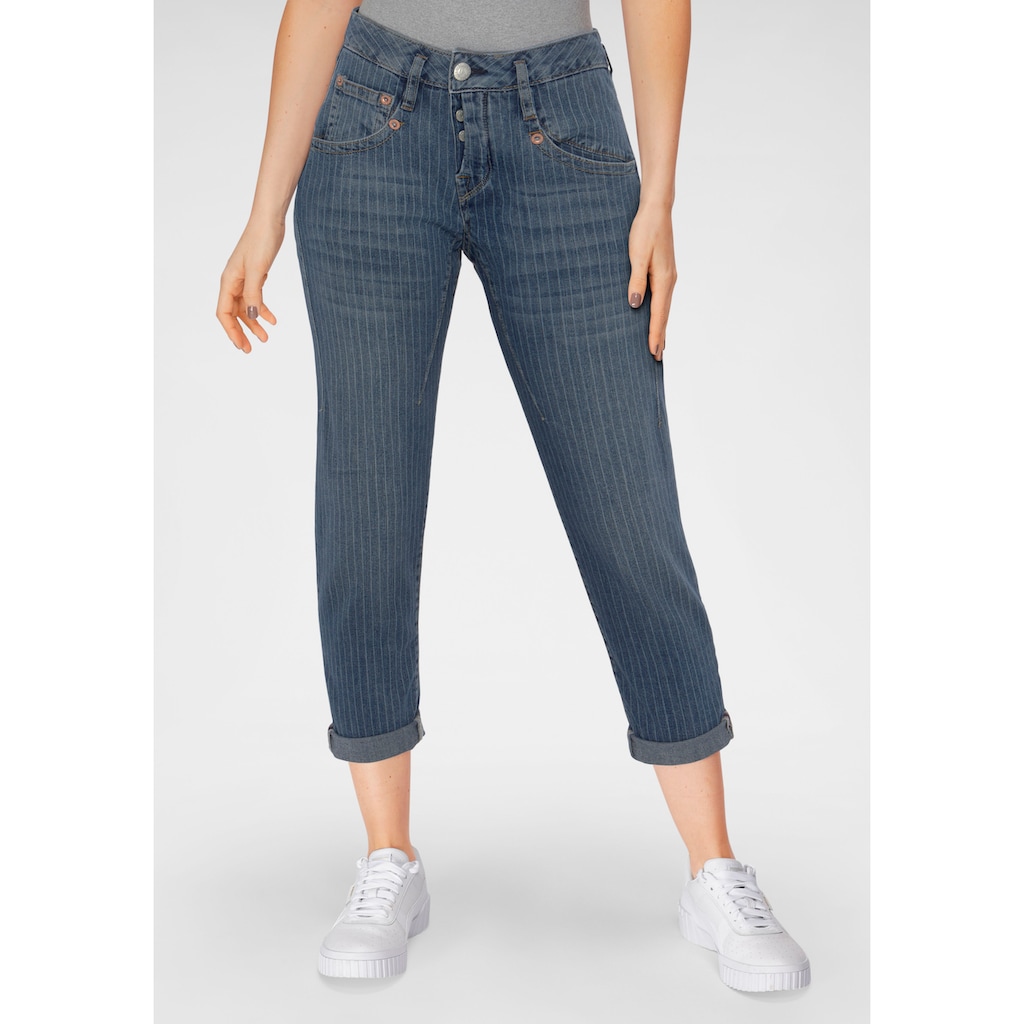 Herrlicher Boyfriend-Jeans »SHYRA CROPPED STRETCH«