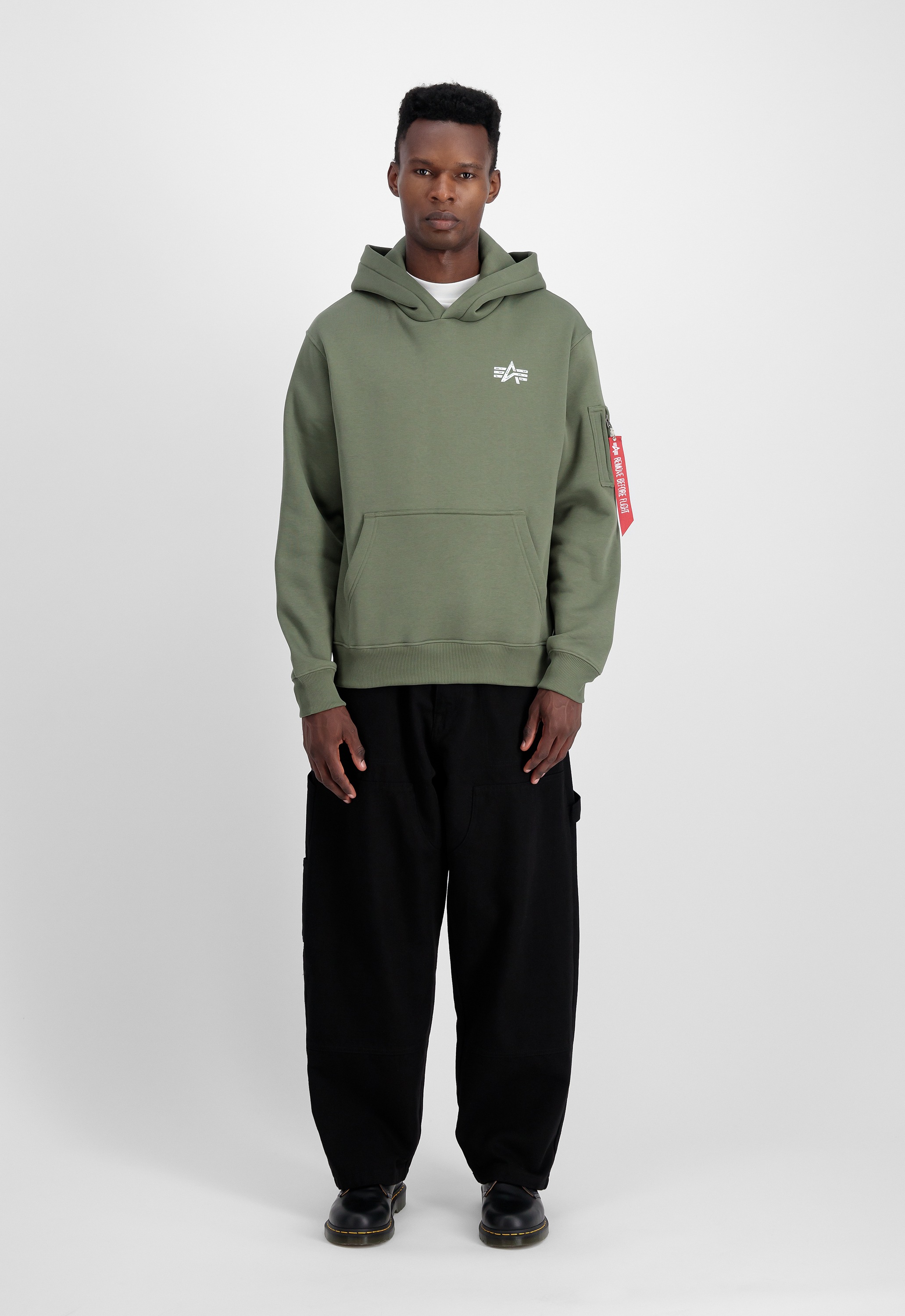 Alpha Industries Hoodie "Alpha Industries Men - Hoodies Signature Backprint günstig online kaufen
