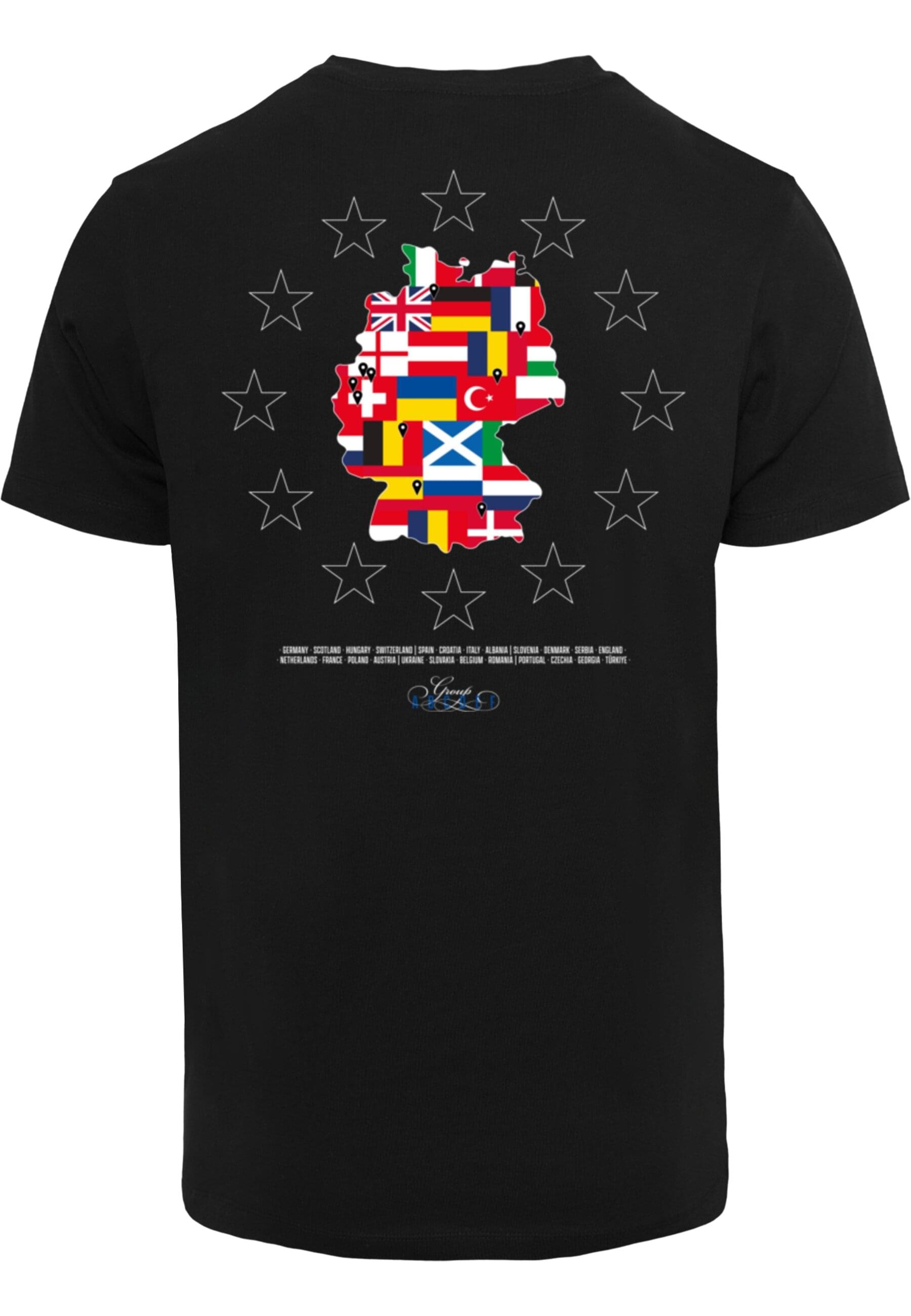 MisterTee T-Shirt "MisterTee Euro Map Tee" günstig online kaufen