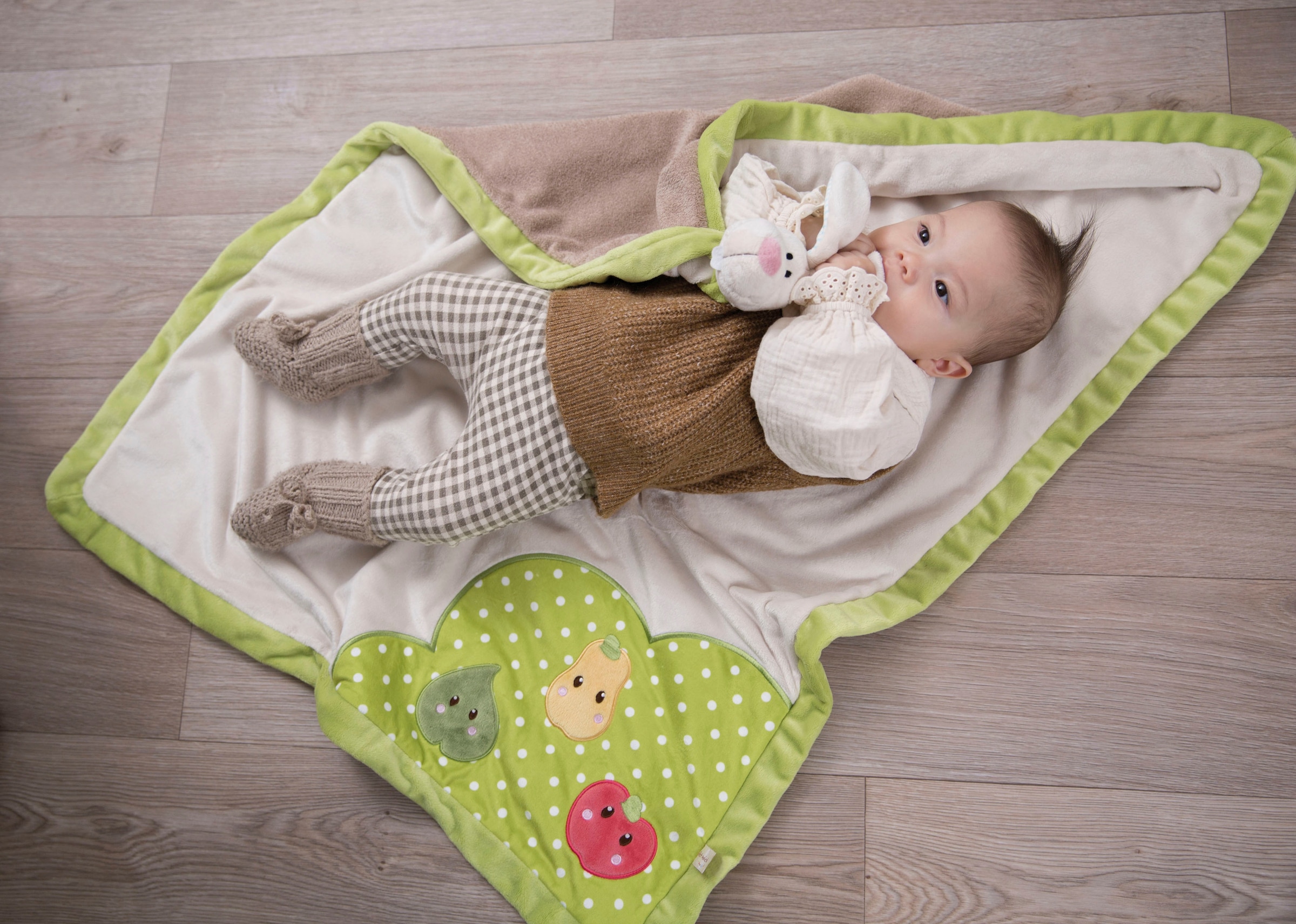 Nici Babydecke »My First NICI, Baby-Kuscheldecke mit Schmuse-Hase«