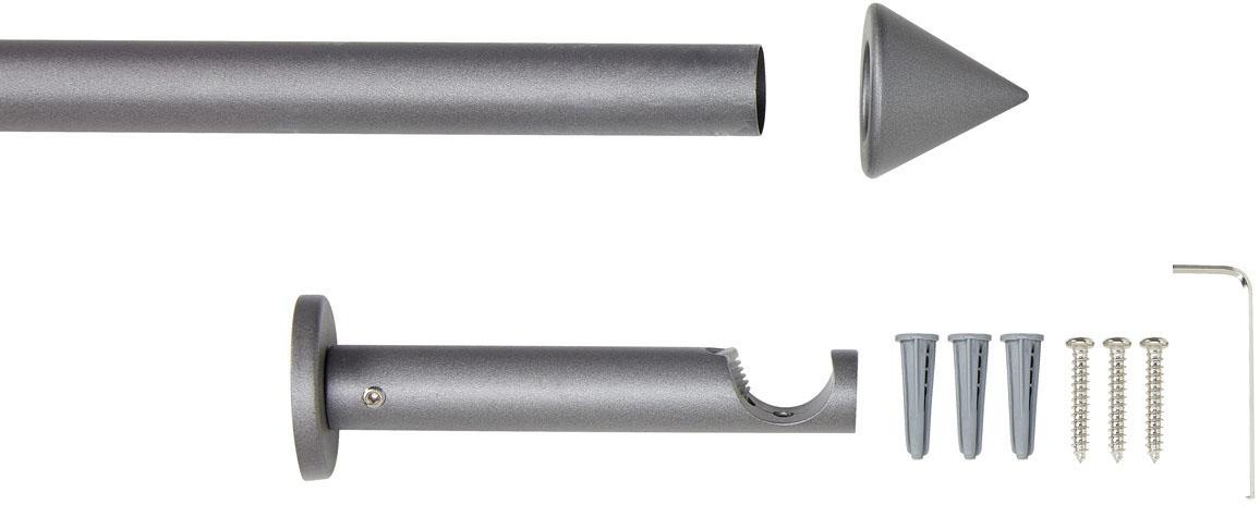 Good Life Vorhangstange "Punta" Ø 20 mm 1 läufig-läufig Fixmaß günstig online kaufen