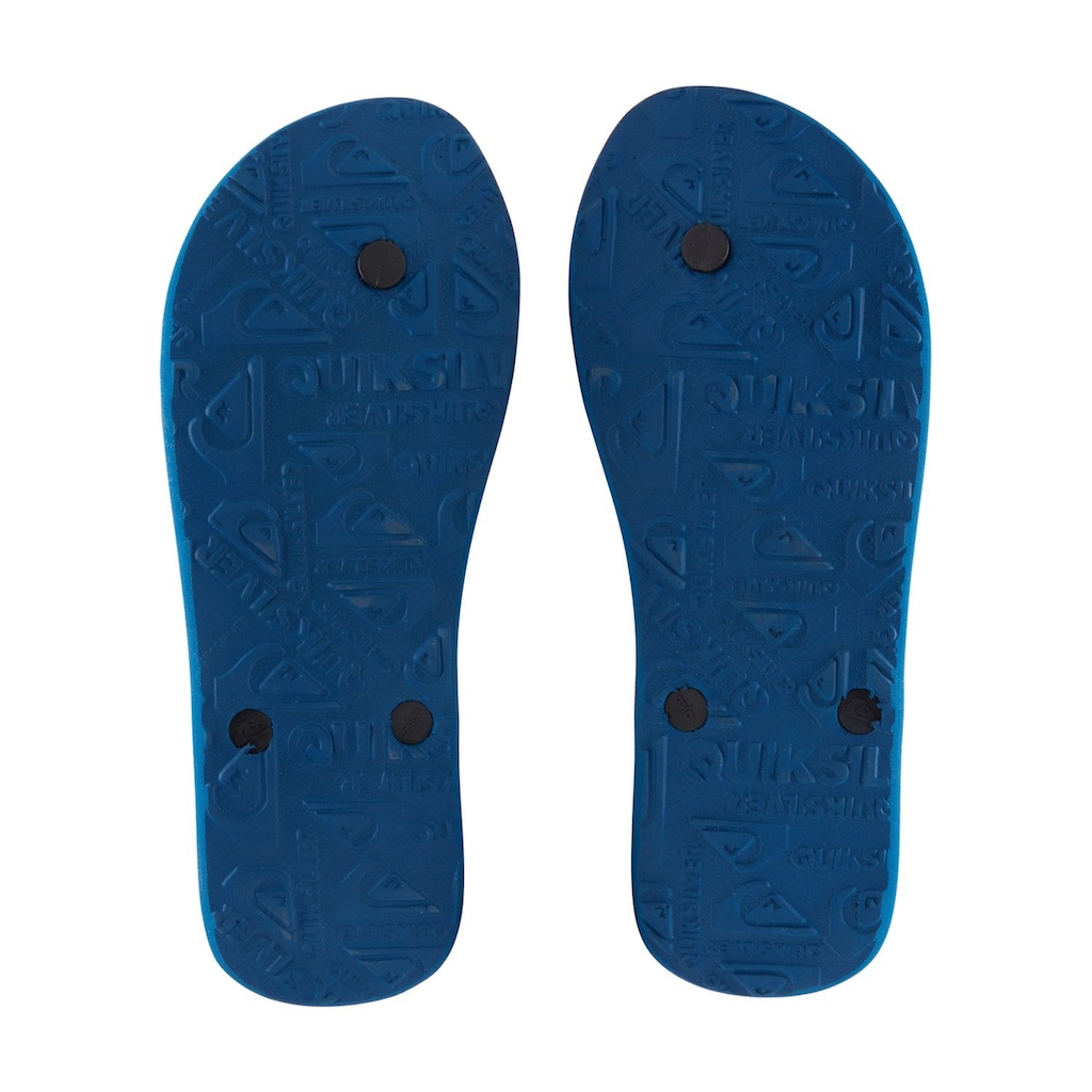 Schuhe Offene Schuhe Quiksilver Sandale »Molokai Resin Tint« blau