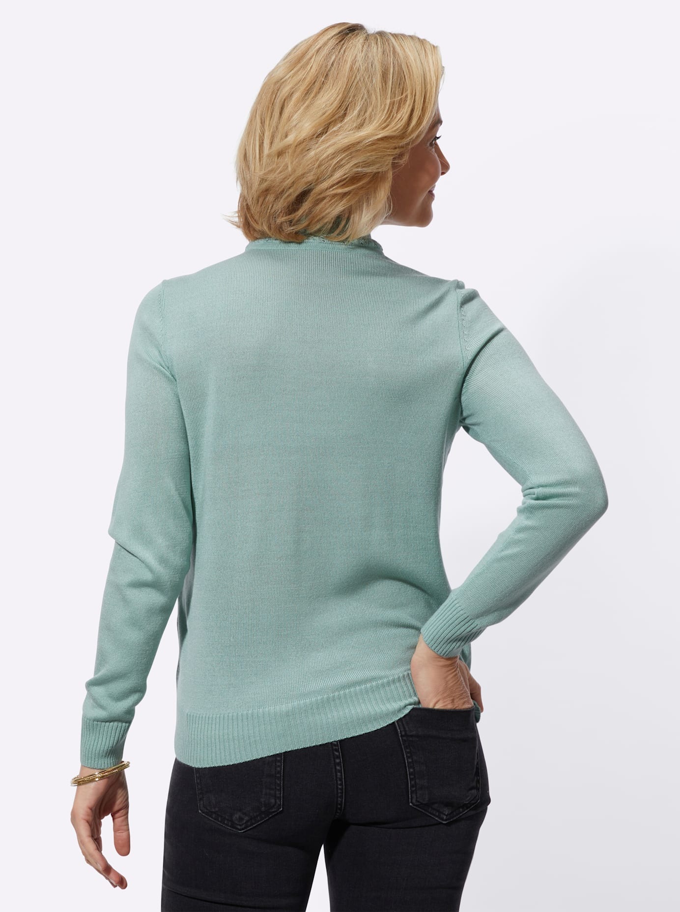 Classic Basics Stehkragenpullover »Pullover«