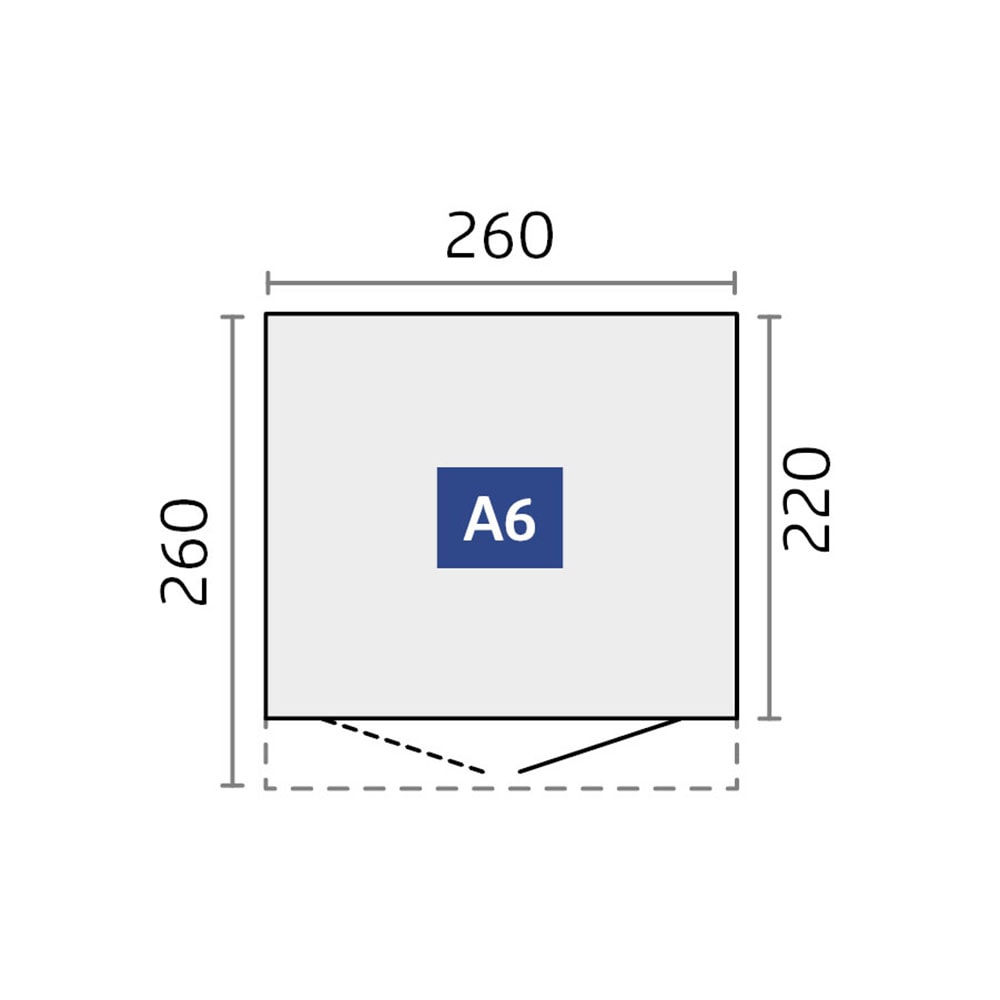 Biohort Gerätehaus »AvantGarde ECO Gr. A6« verschiedene Farben mit Doppeltür