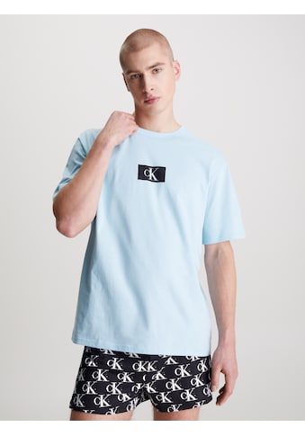 T-Shirt »S/S CREW NECK«, mit Calvin Klein Markenlabel