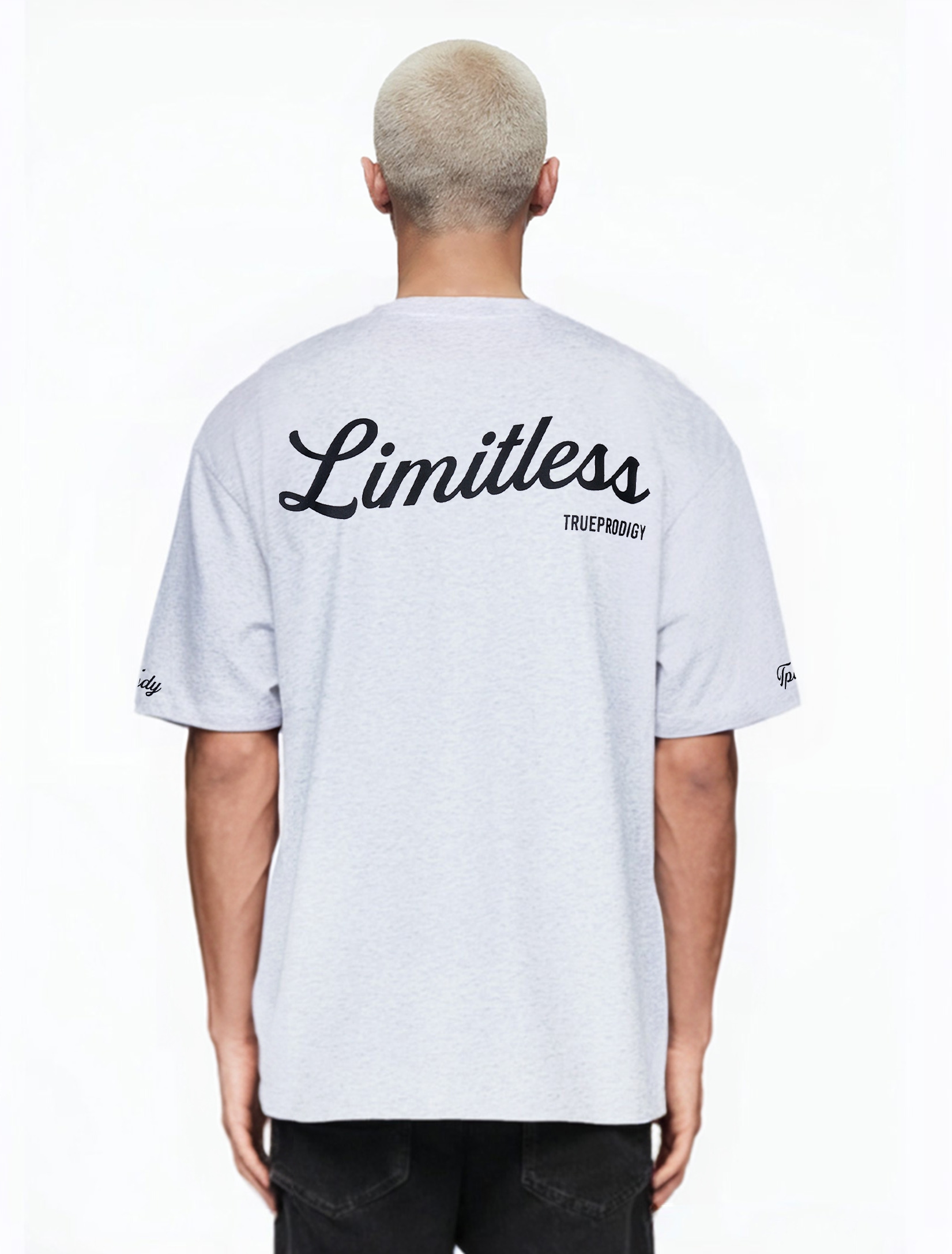 trueprodigy Oversize-Shirt »Kai diverse Logo Prints Oversized Rundhals«