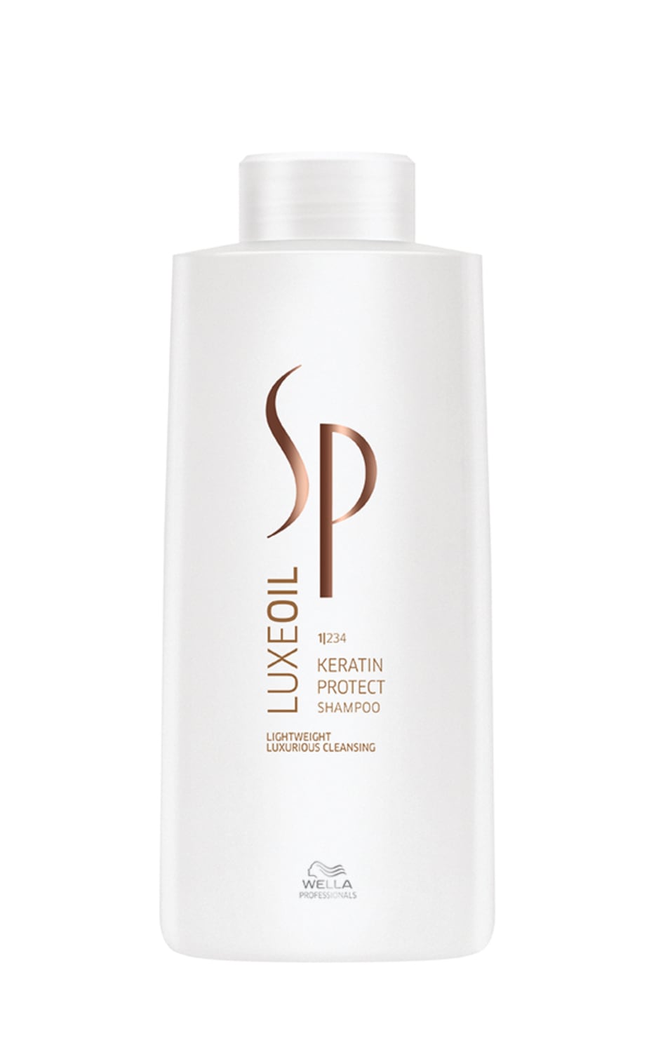 WELLA SP Haarshampoo "Luxe Keratin Protect Shampoo", 1.000mltransparent, Haarpflegemittel, pflegende Öle verbessern die Haarstruktur
