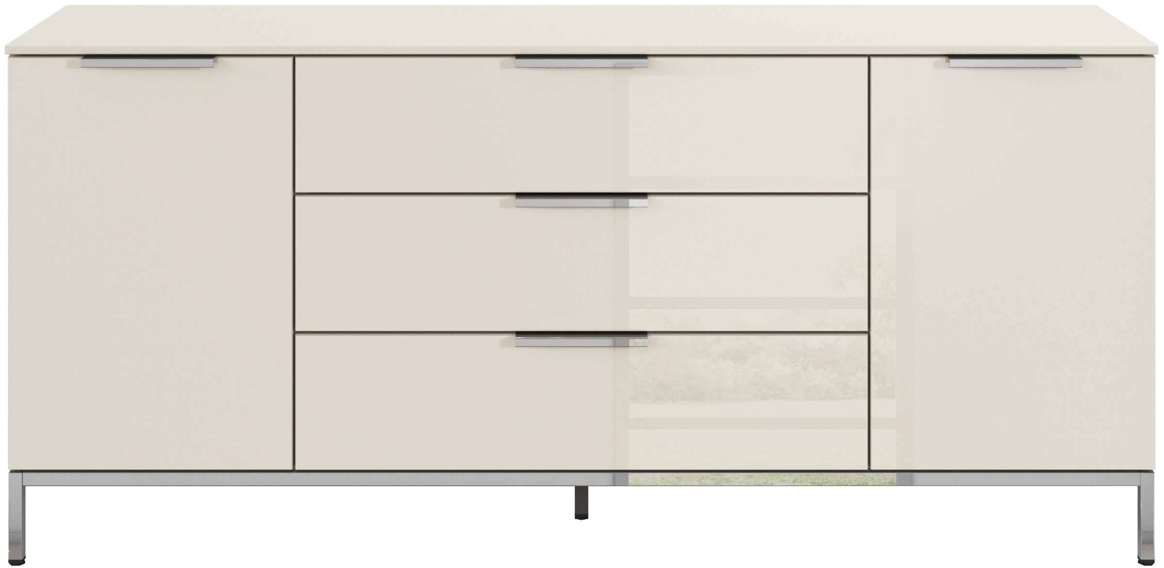 rauch Kombikommode "Kommode Türkommode Sideboard Kombikommode FLIPP mit Gla günstig online kaufen