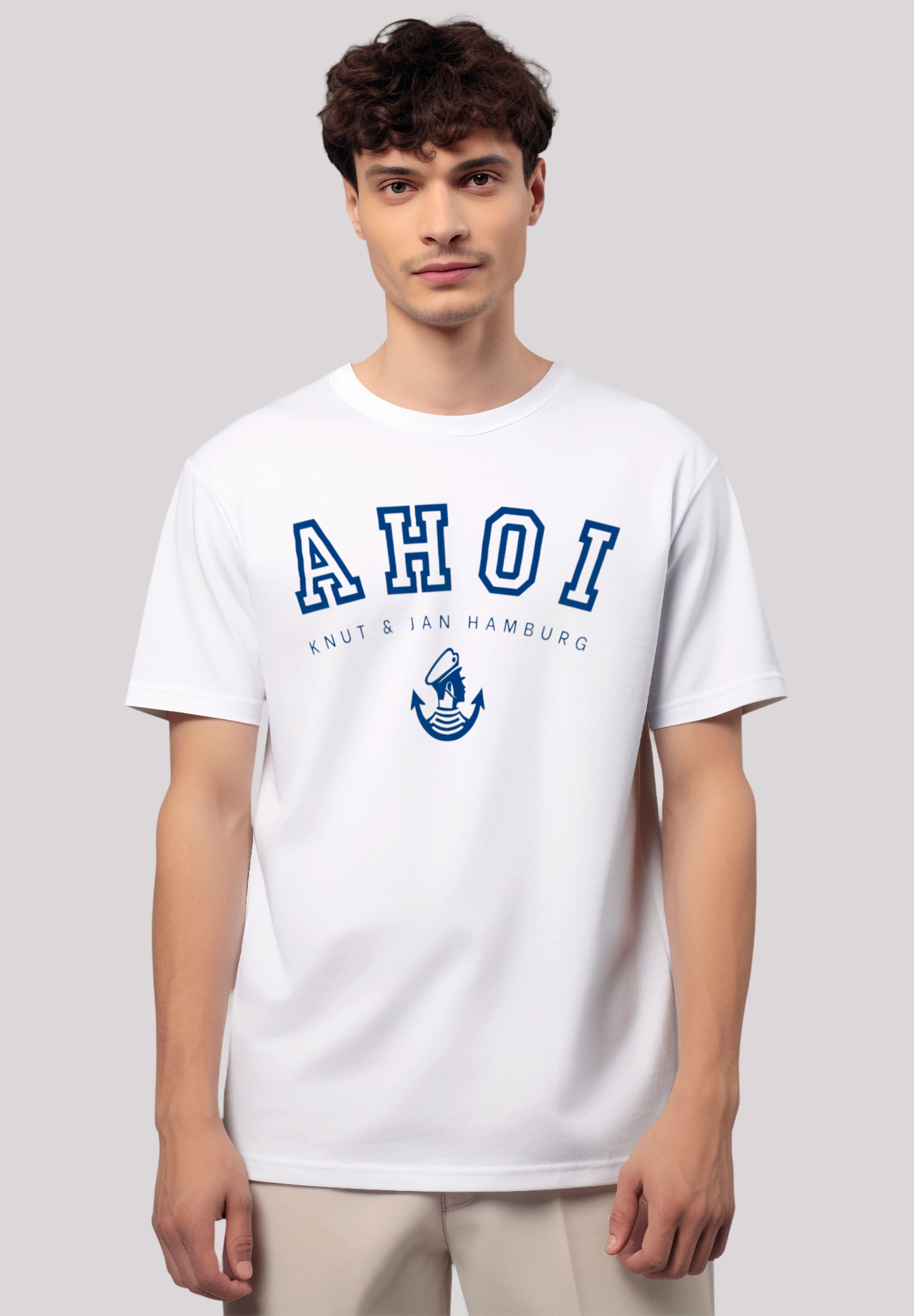 F4NT4STIC T-Shirt "Ahoi Knut & Jan Hamburg", Premium Qualität günstig online kaufen