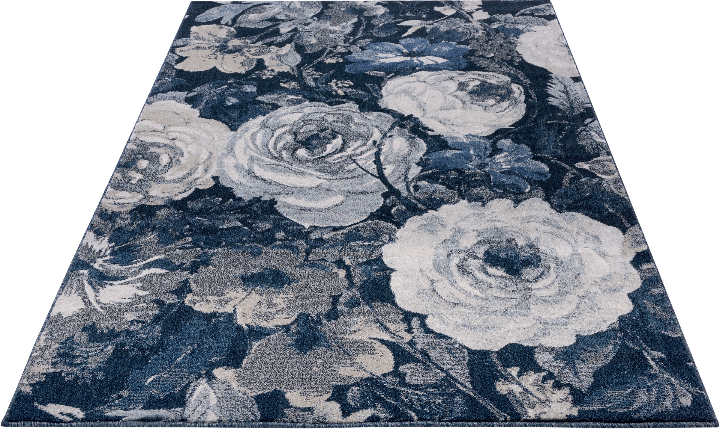 HANSE Home Teppich »Peony«, rechteckig, 10,5 mm Höhe, Kurzflor, Florales Design,... kaufen