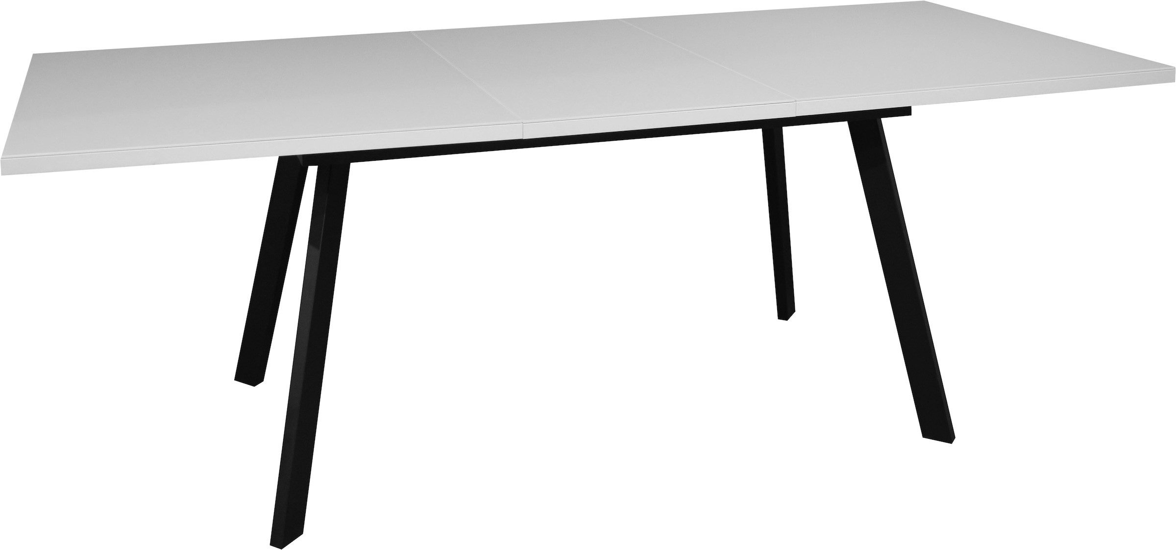 Mäusbacher Esstisch »Imola TOPSELLER!«, (OTTOs Choice Tisch), Mäusbacher Esstisch, Breite 160 cm, mit Glasoberplatte, 4 Metallfüße