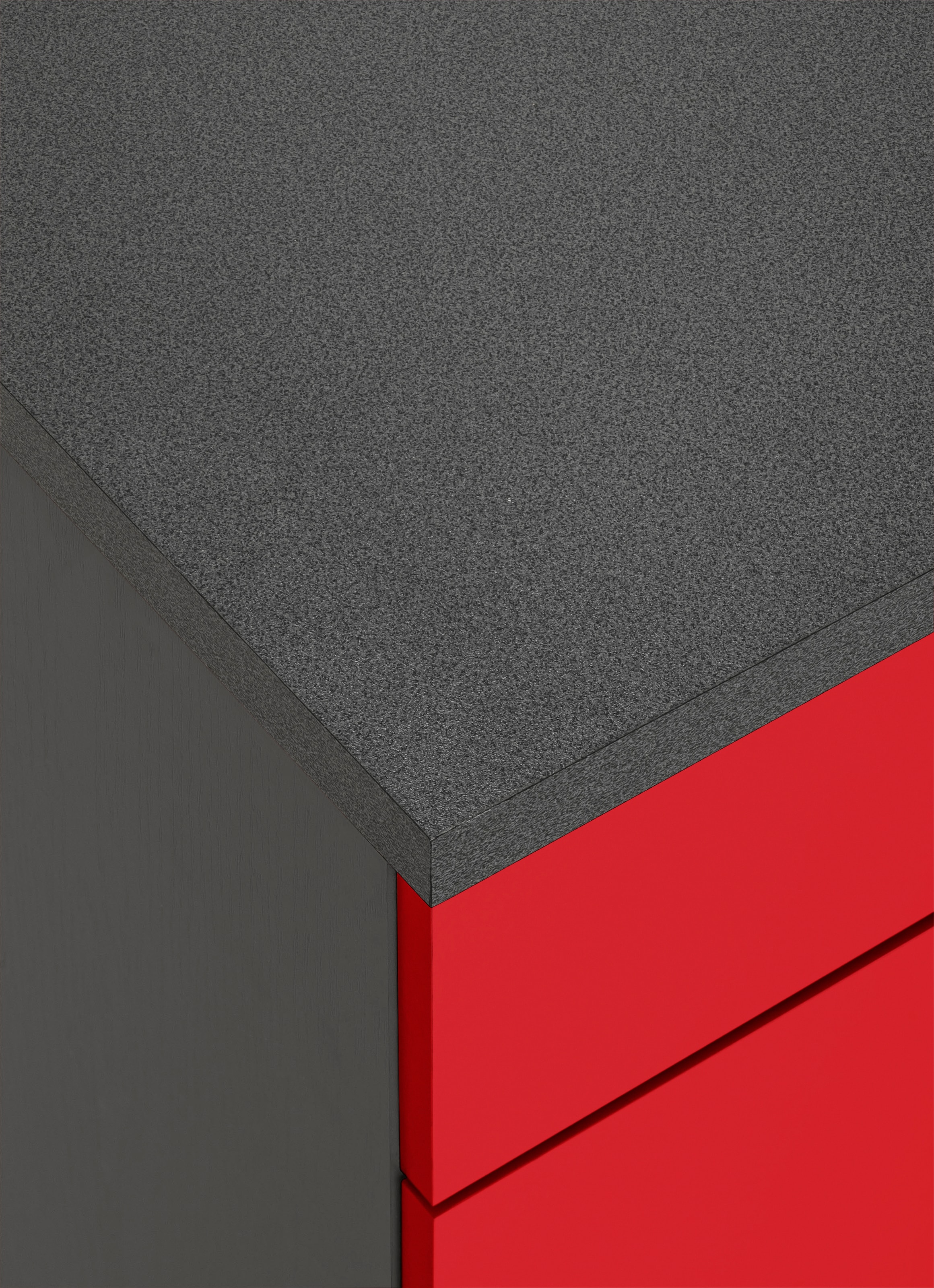 KOCHSTATION Küchenzeile »KS-Paris – Küchen mit einzigartigen Fotomotiven auf den Fronten« Breite 330 cm, wahlweise mit E-Geräten und Induktion