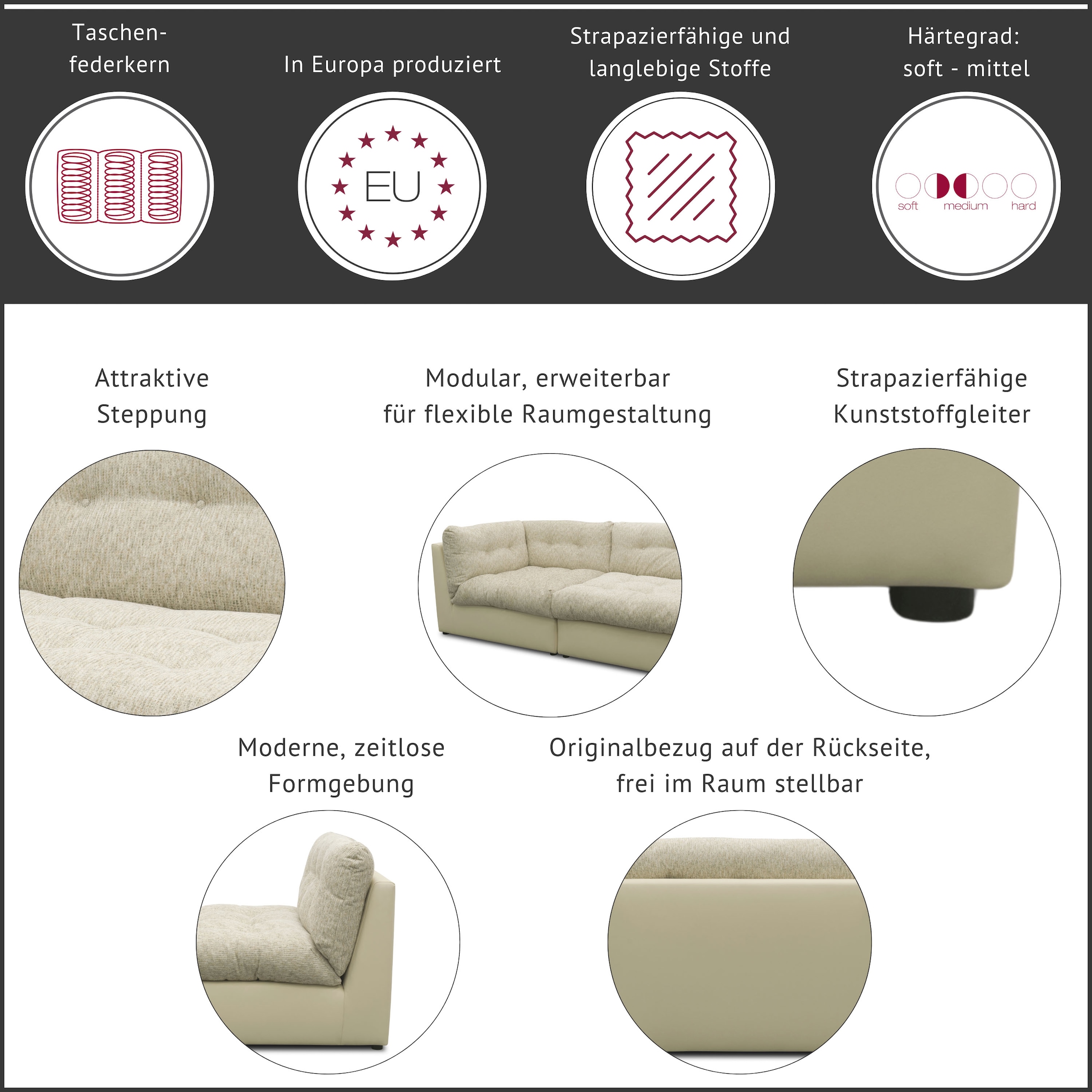 DOMO collection Sofaelement »800026«