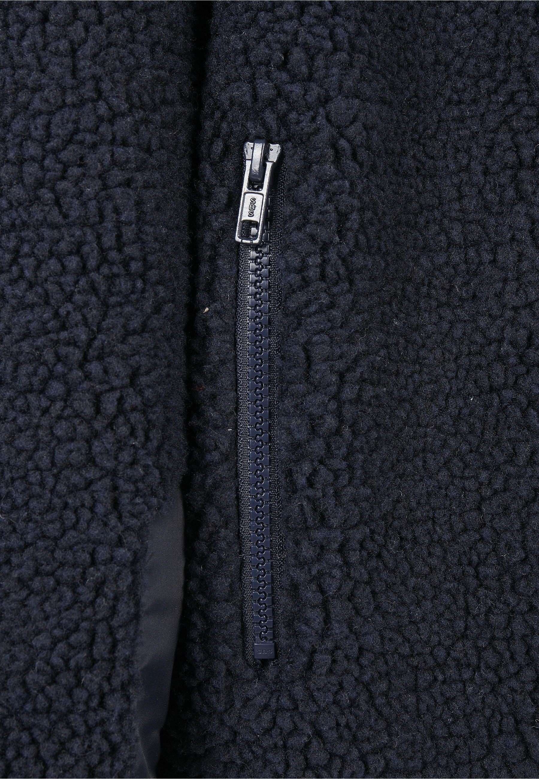 URBAN CLASSICS Winterjacke »Urban Classics Herren Boys Sherpa Jacket« 1 Stk. tlg. ohne Kapuze