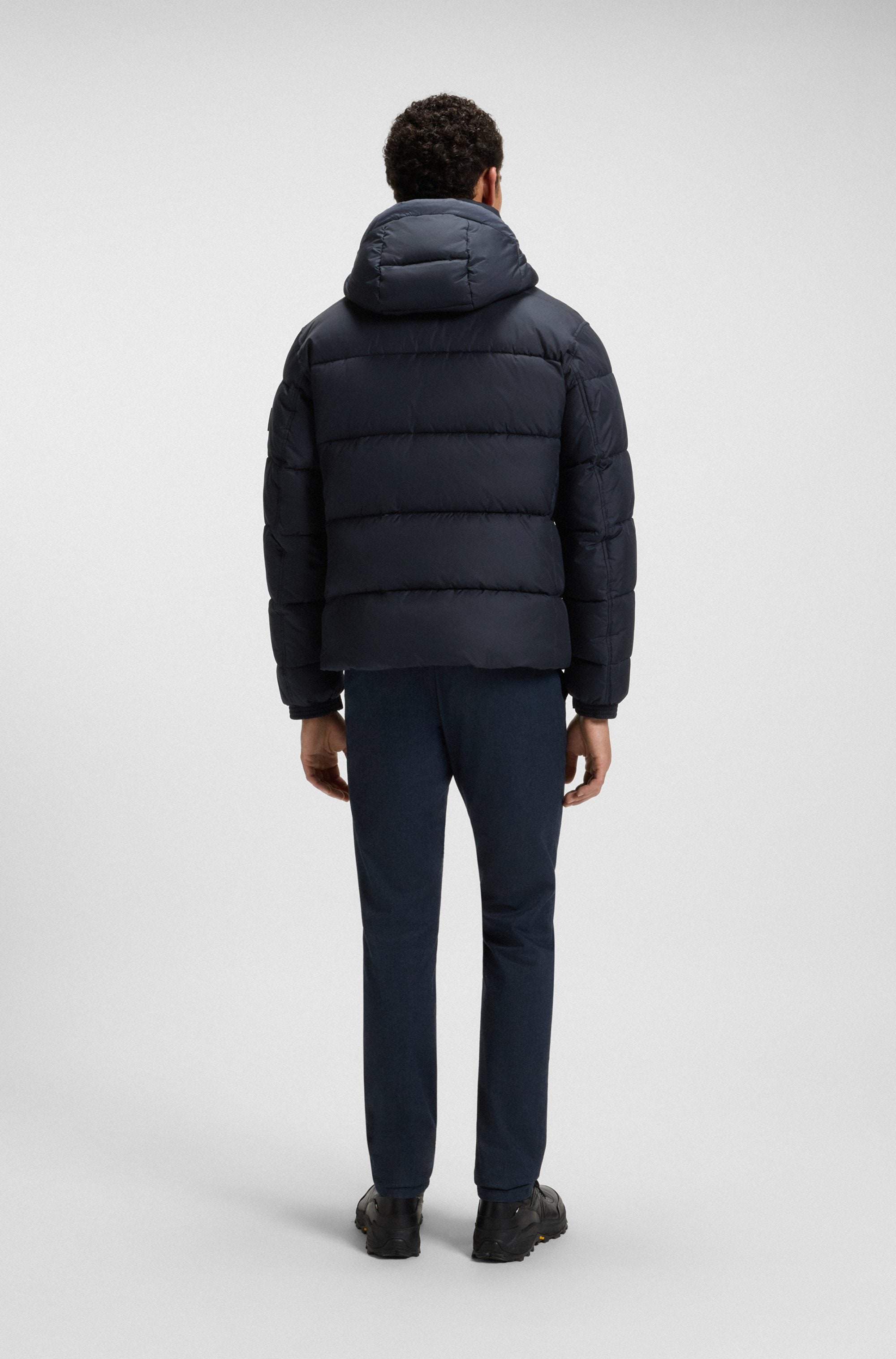 BOSS ORANGE Steppjacke »Omaris«, mit Kapuze, mit Reißverschlusstaschen