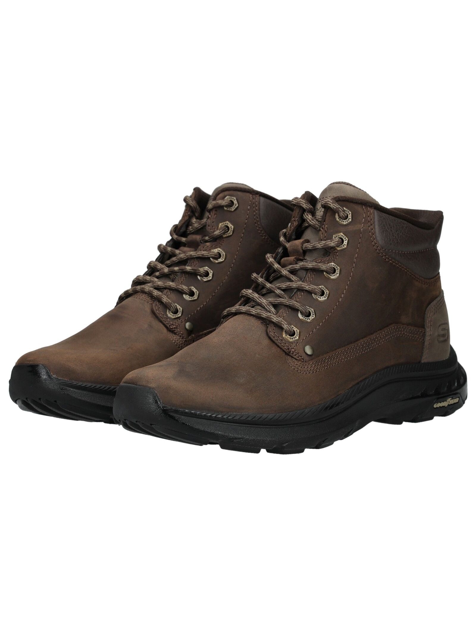 Skechers Schnürstiefelette »Skechers Stiefelette Leder«