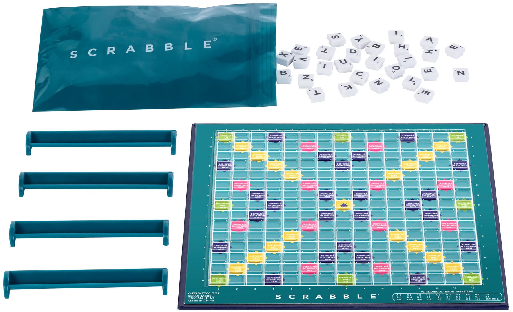 Mattel games Spiel »Scrabble Kompakt«