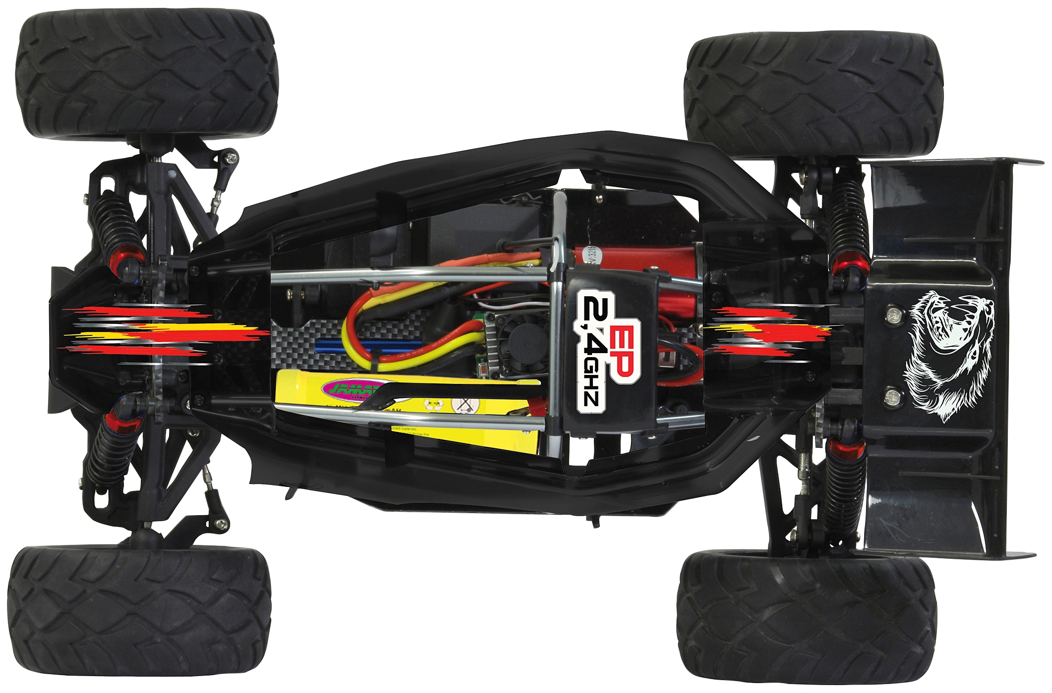 Jamara RC-Monstertruck »Splinter Desertbuggy 4WD«, 1:10, 2,4 GHz, mit LED