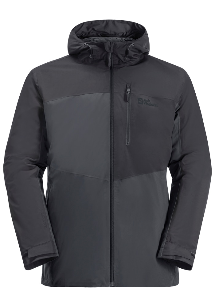 Jack Wolfskin 3-in-1-Funktionsjacke »FELDBERG 3IN1 JKT M«, (2 teilig), mit Kapuze