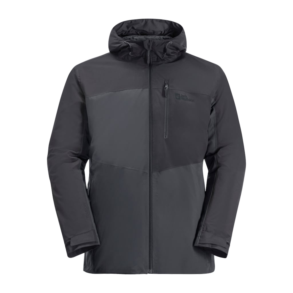 Jack Wolfskin 3-in-1-Funktionsjacke »FELDBERG 3IN1 JKT M«, (2 teilig), mit Kapuze