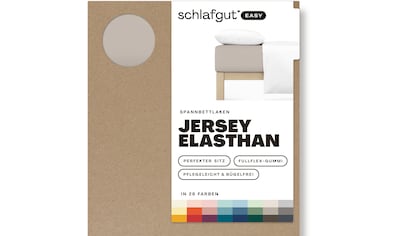 Spannbettlaken »EASY Jersey Elasthan«