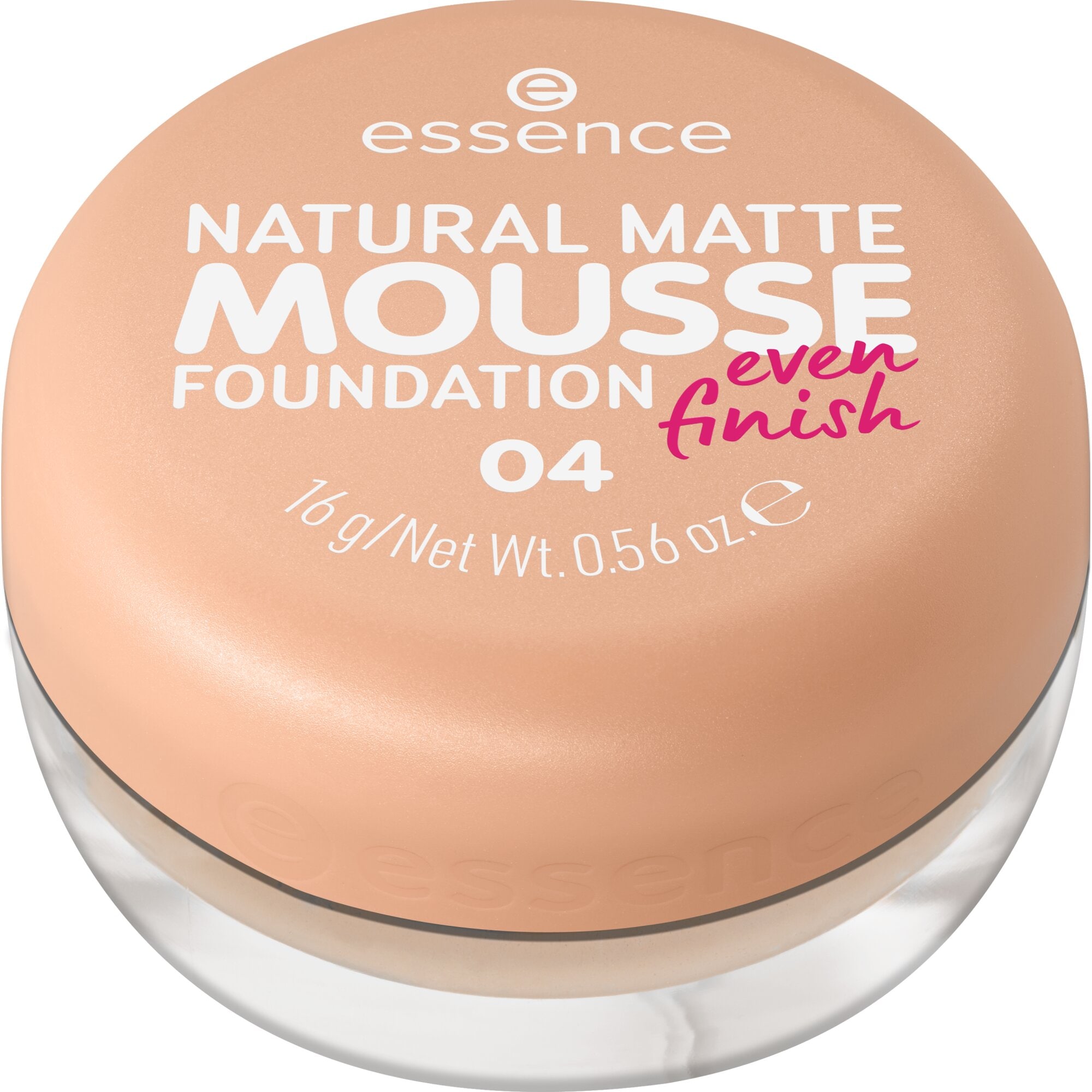 Essence Foundation »NATURAL MATTE MOUSSE FOUNDATION«, mit Clean-Beauty-Textur