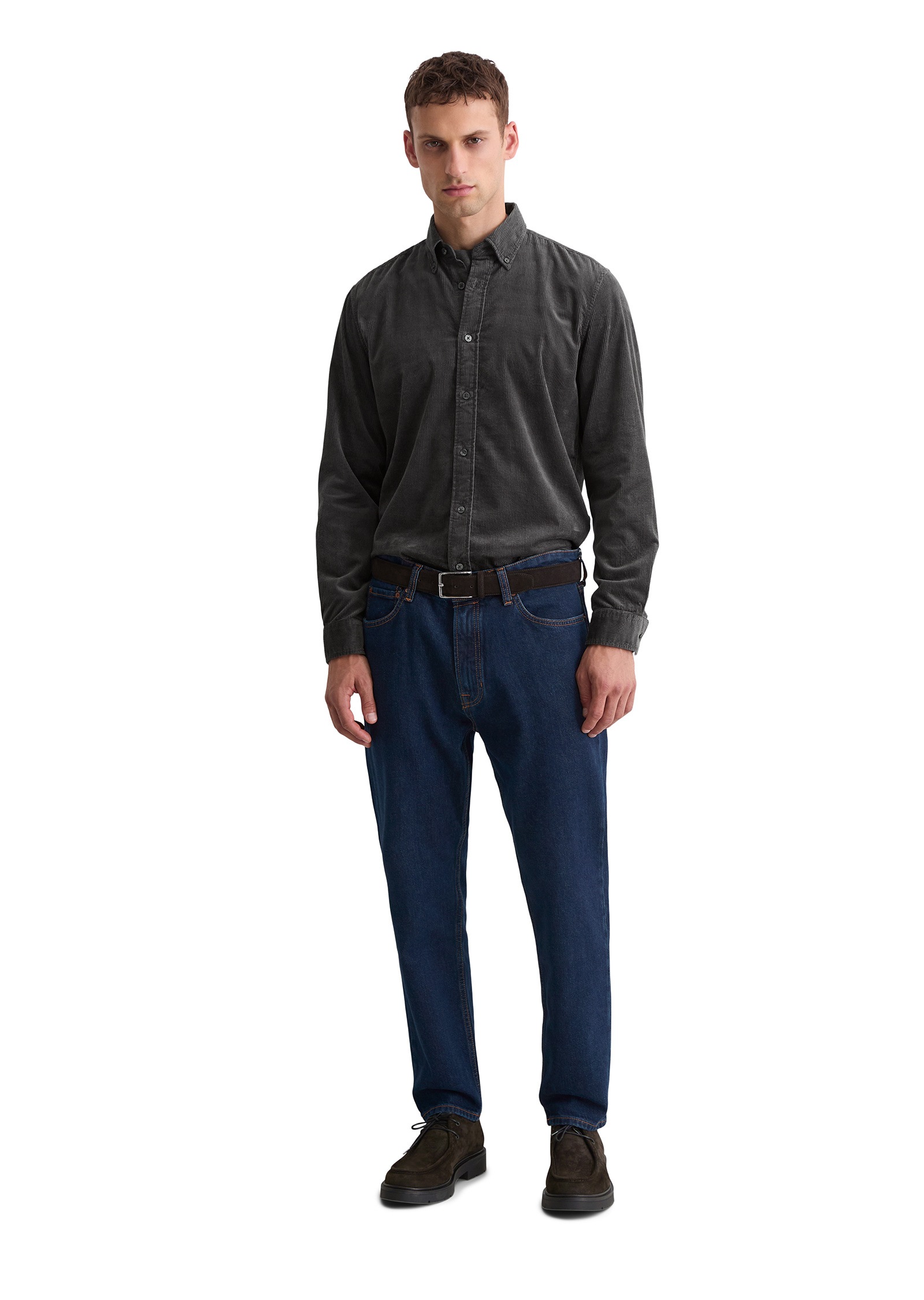 Marc O'Polo Langarmhemd »mit Button-Down-Kragen«