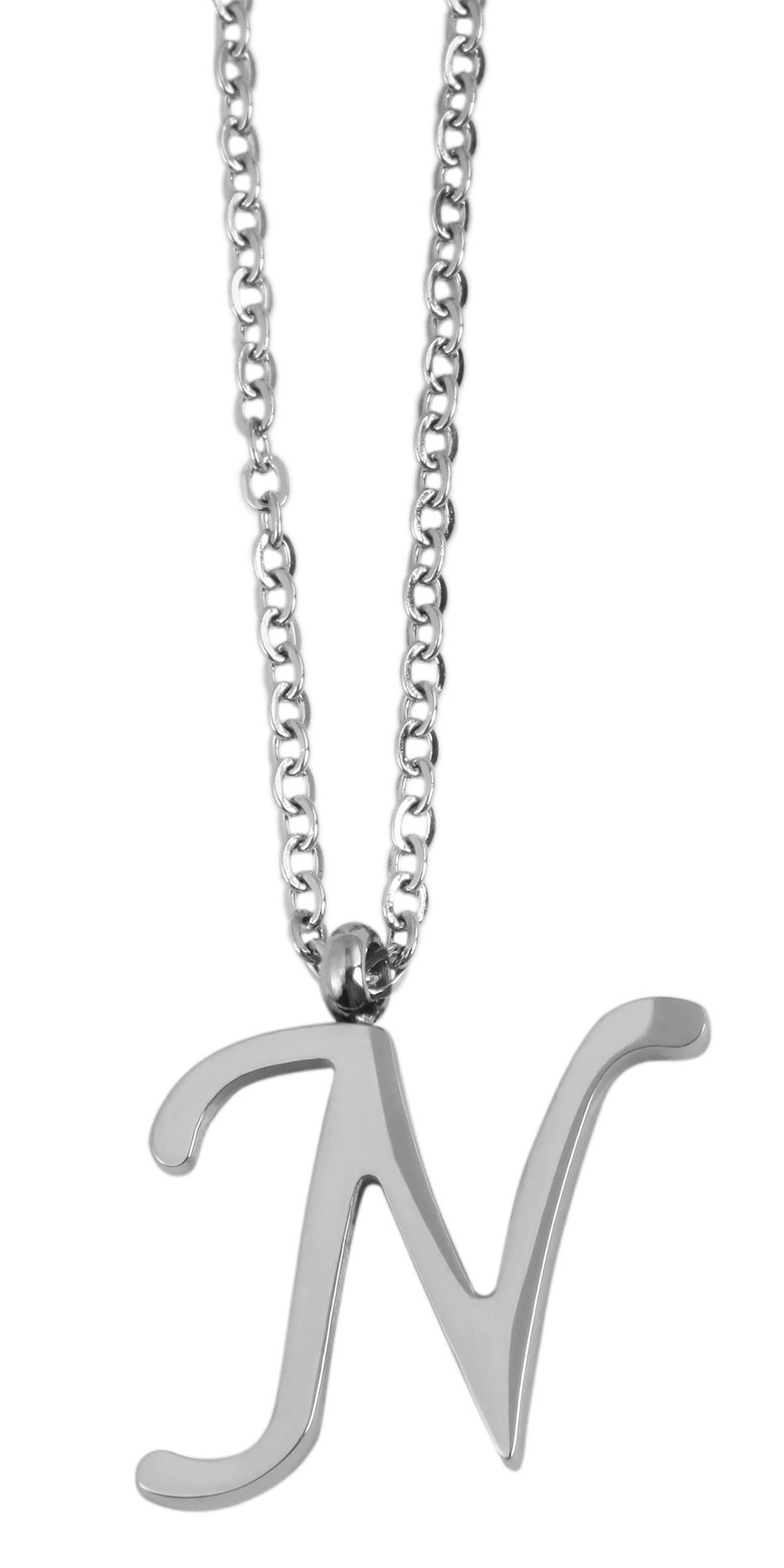 Adelia´s Kette ohne Anhänger »Halskette mit Anhänger – Buchstabe S aus Edelstahl« Ein kleines Geschenk mit großer Wirkung