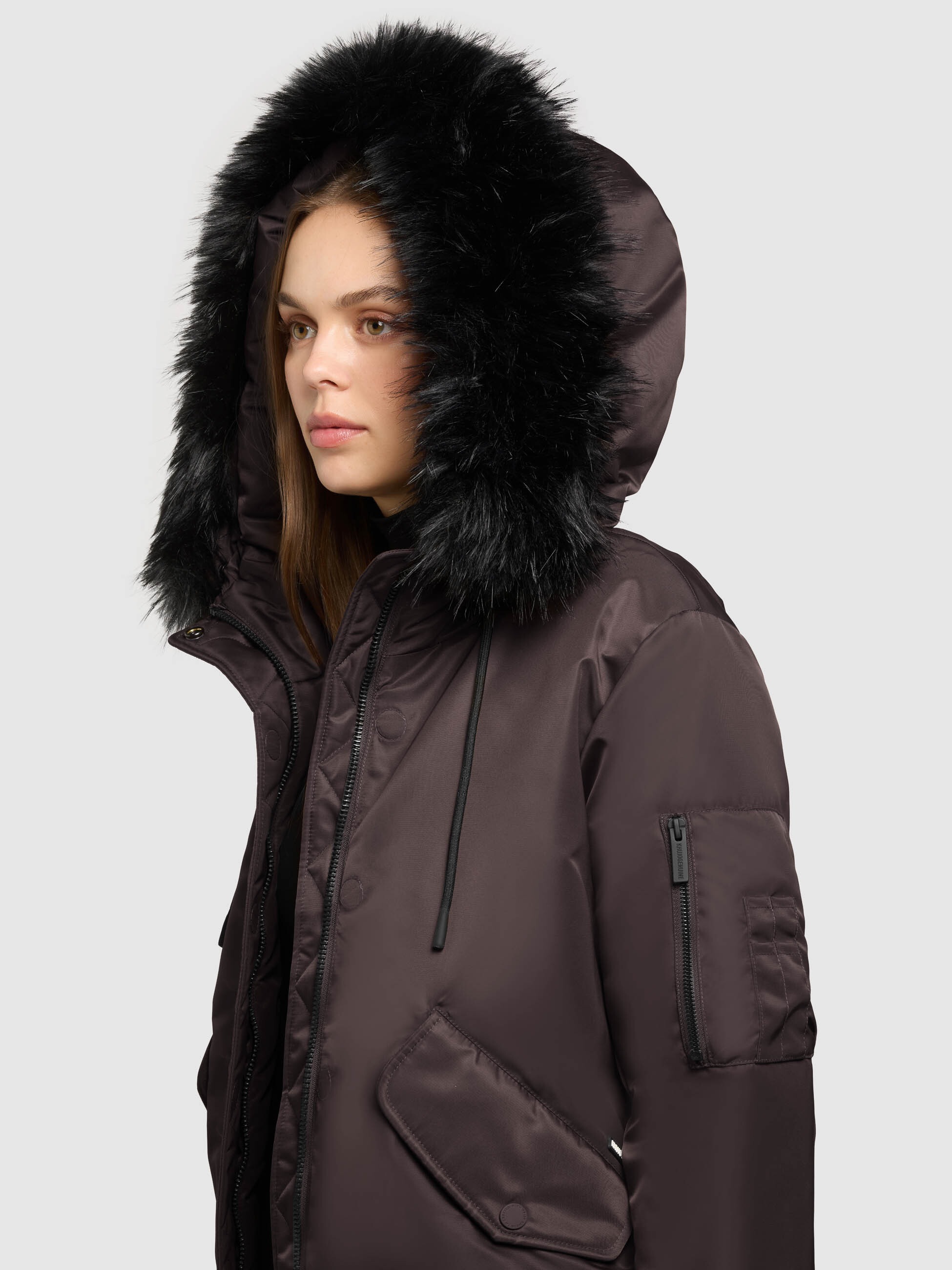 khujo Bomberjacke »TYLA«, mit Kapuze