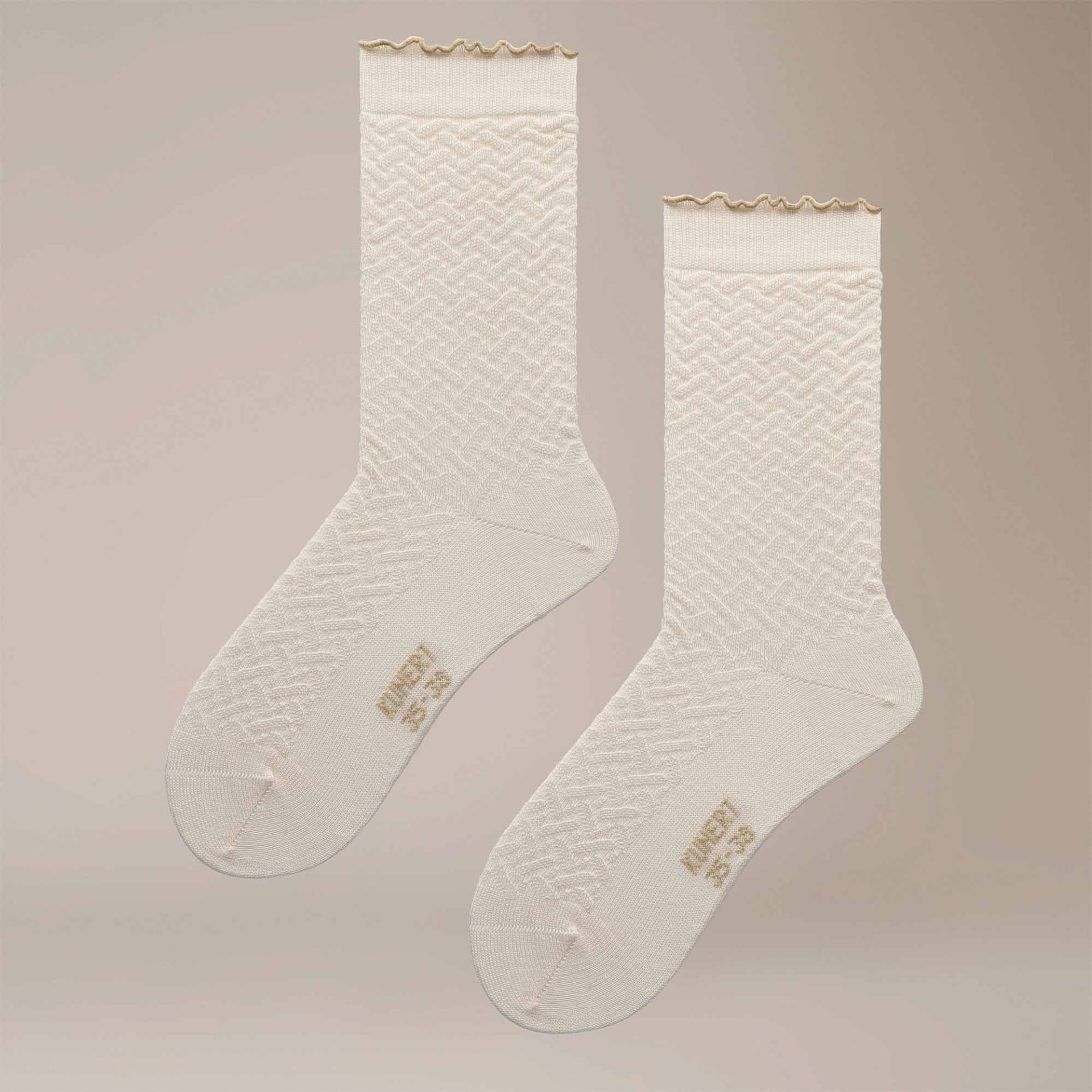KUNERT Socken "Socke Fantastic Structure" Socken mit Merinowolle