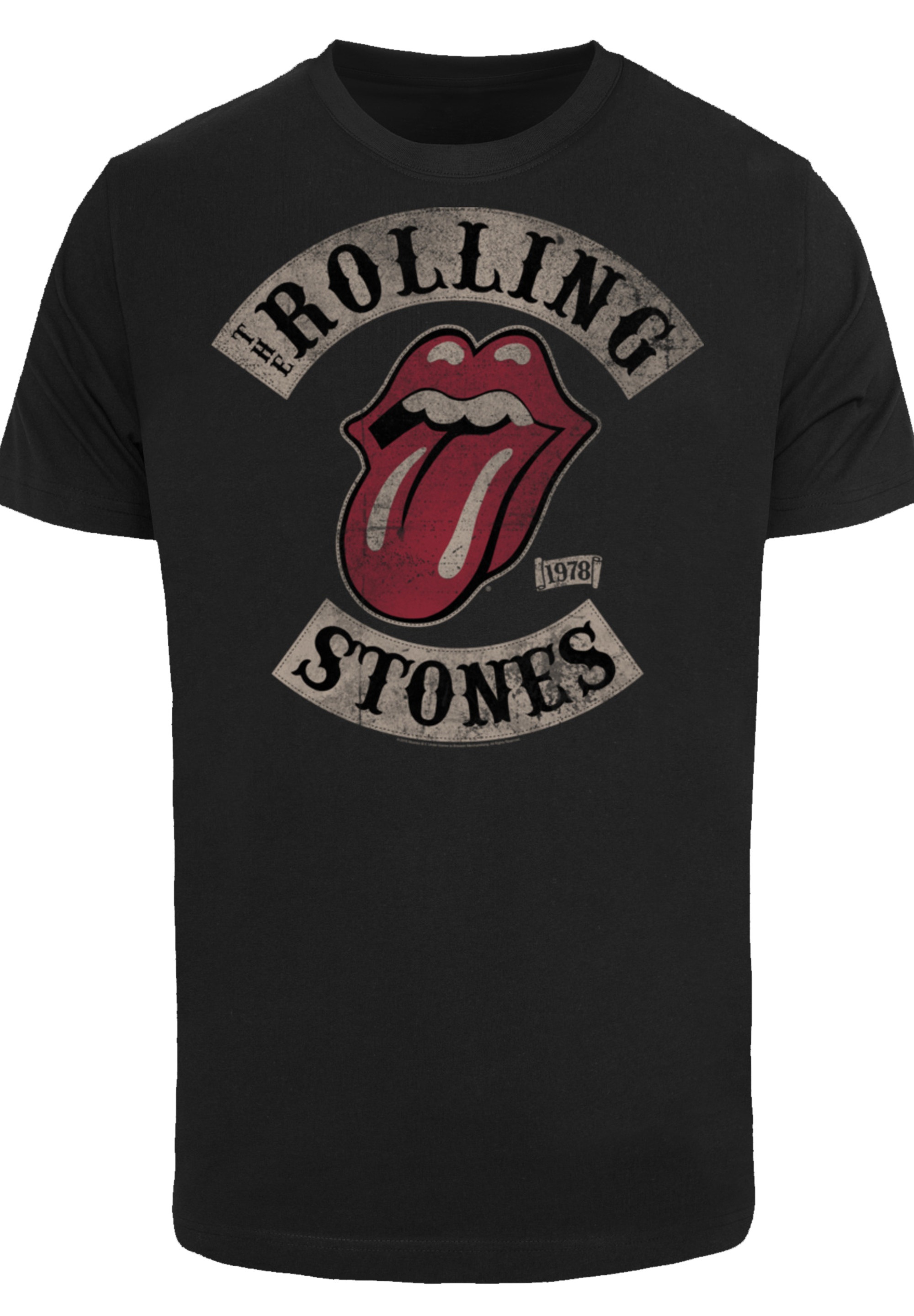 F4NT4STIC T-Shirt »The Rolling Stones Tour '78«, Premium Qualität