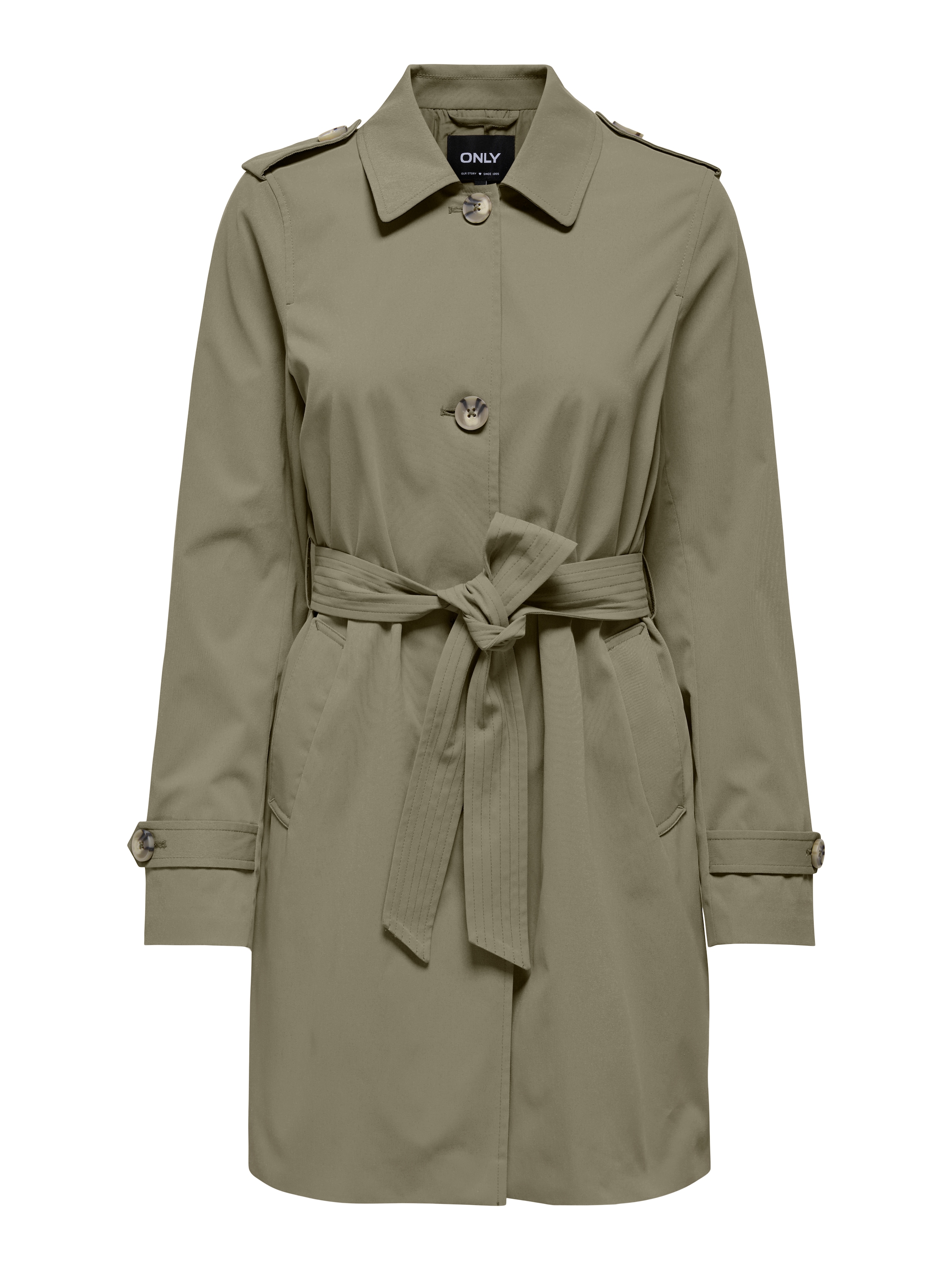 ONLY Trenchcoat "ONLDISA LIFE SB TRENCHCOAT CC OTW" klassischer Schnitt günstig online kaufen