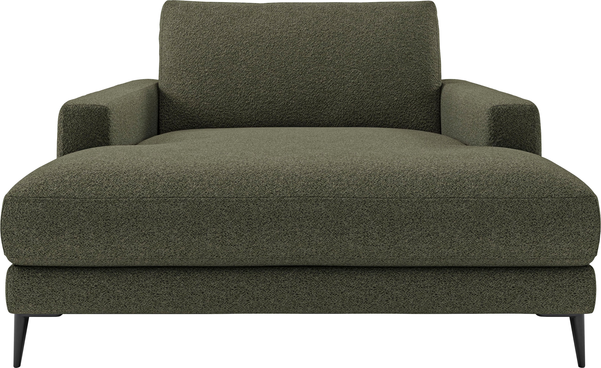 INOSIGN Chaiselongue »Downtown Loungemöbel zum Relaxen, B/T/H: 132/170/84 cm«, auch in Bouclé, Cord und Easy care - leicht mir Wasser zu reinigen