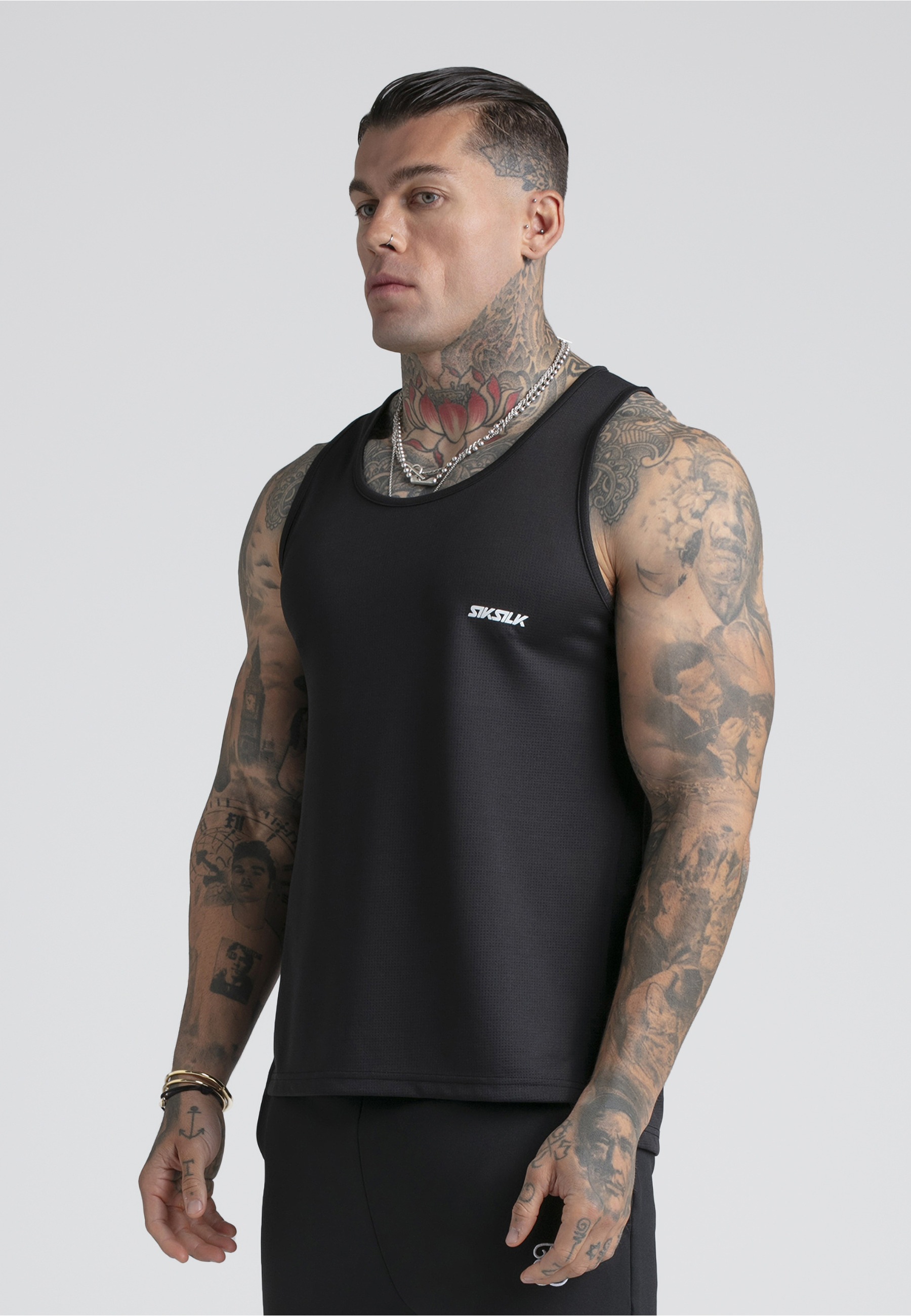 Siksilk Tanktop »SikSilk Logo Vest« 1