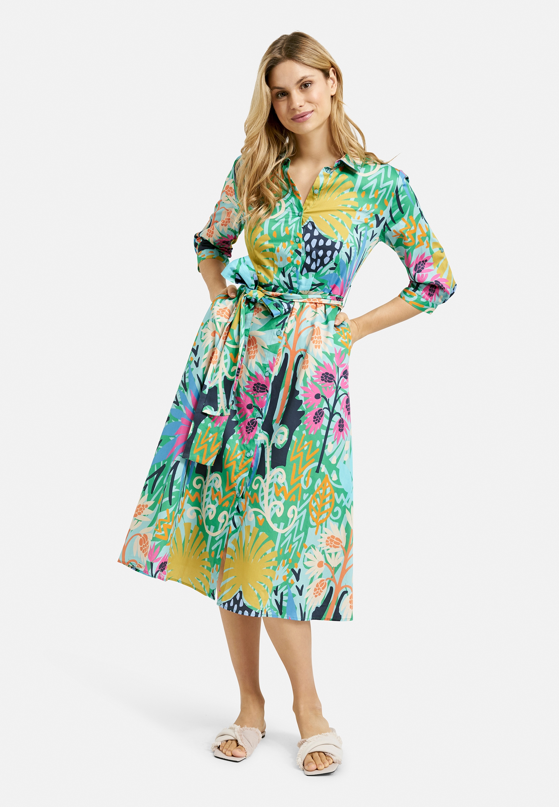 Milano Italy Sommerkleid, mit Taschen