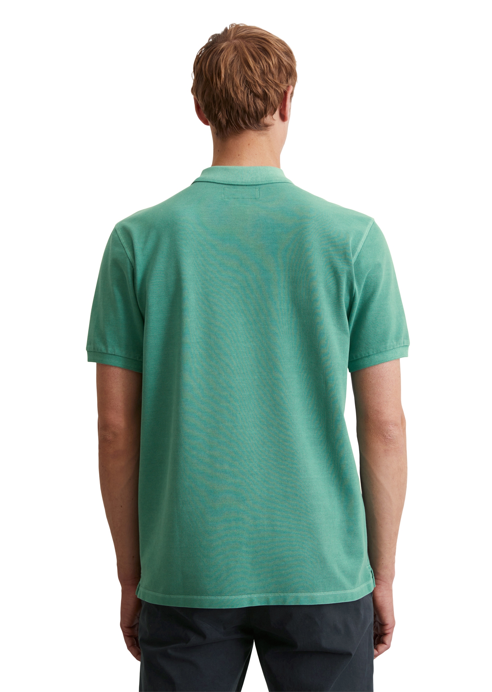 Marc O'Polo Poloshirt, (MOP casual men POLOshirt), aus Pique