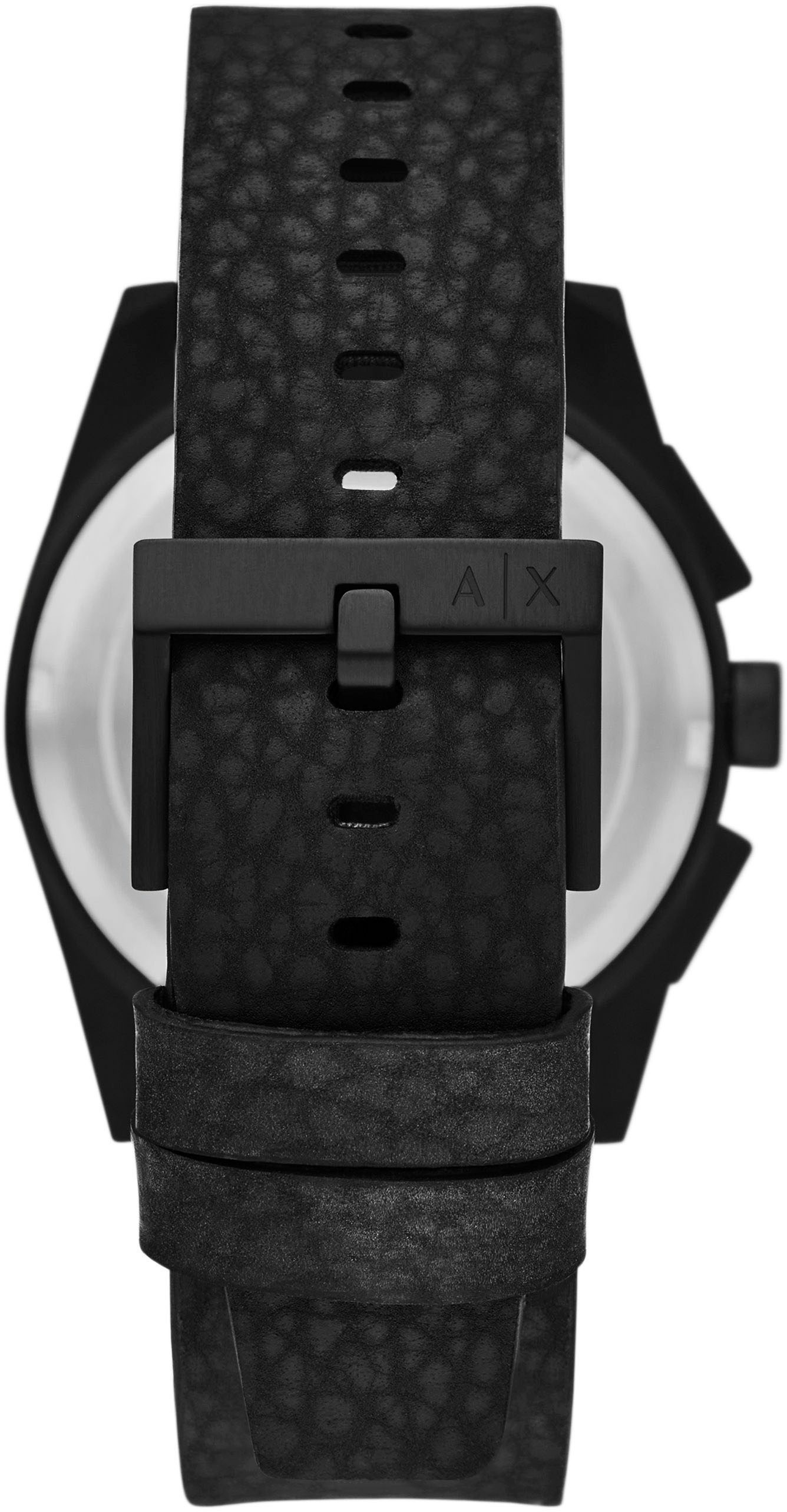 ARMANI EXCHANGE Chronograph, Quarzuhr,Armbanduhr,Herrenuhr,Kautschukarmband,Datum,Stoppfunktion