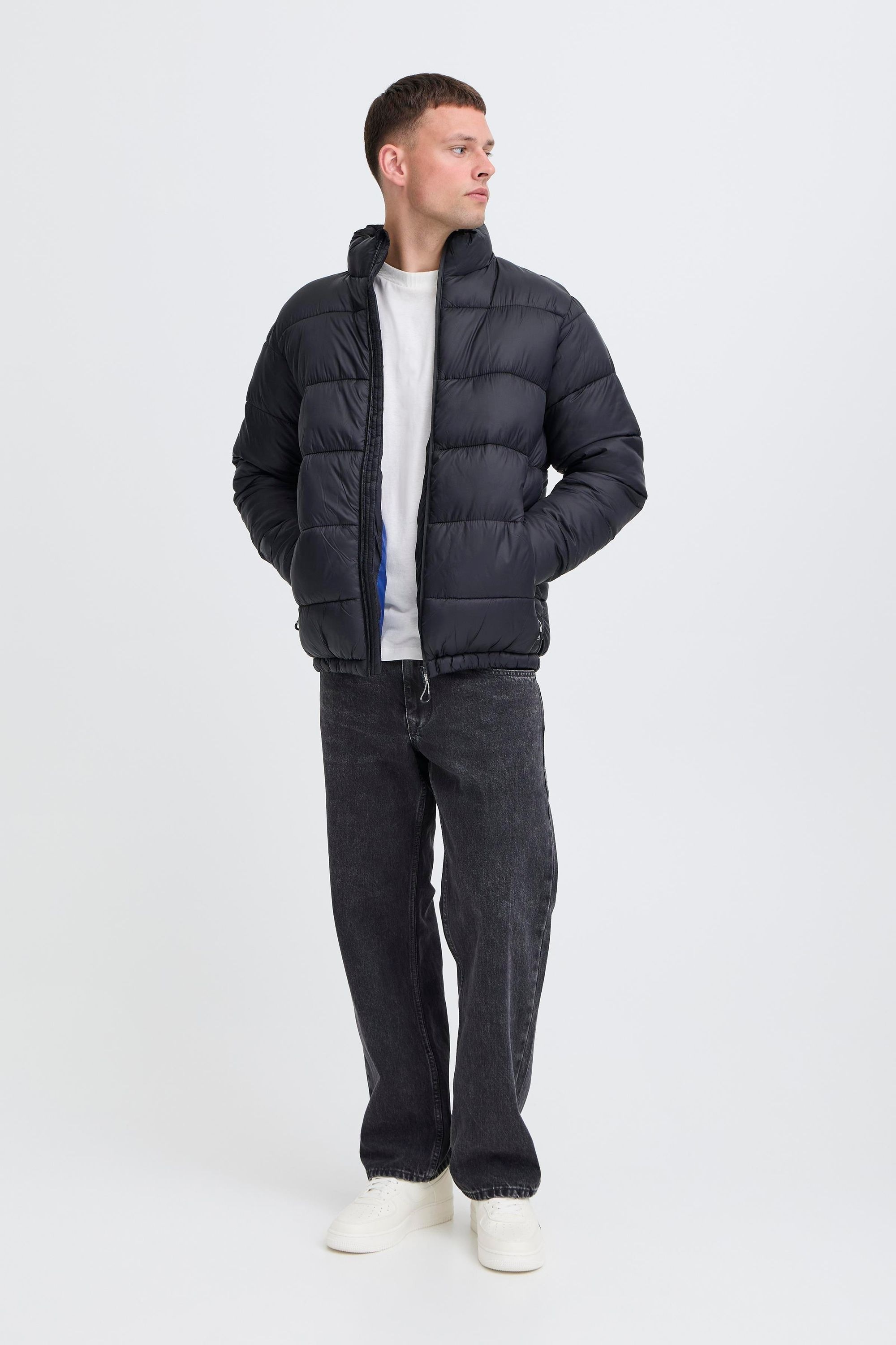 Thumbnail - Blend Steppjacke "BHEIDEN" ohne Kapuze Wärmende Basic Winterjacke mit Taschen