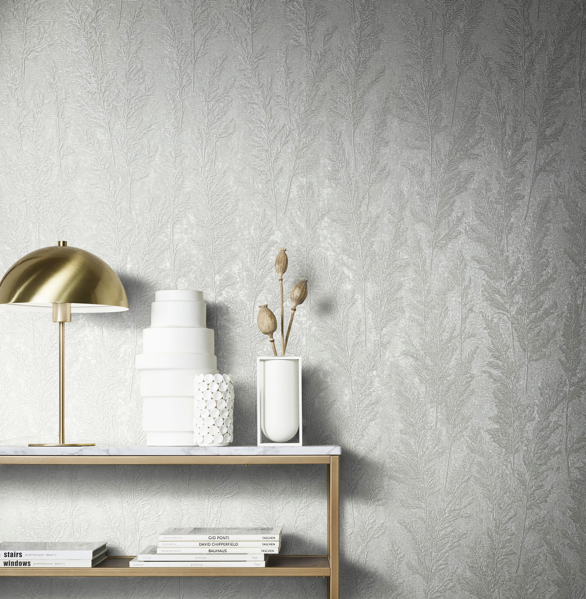 Marburg Vliestapete, Wald-botanisch-floral, moderne Tapete für Wohnzimmer Schlafzimmer Küche