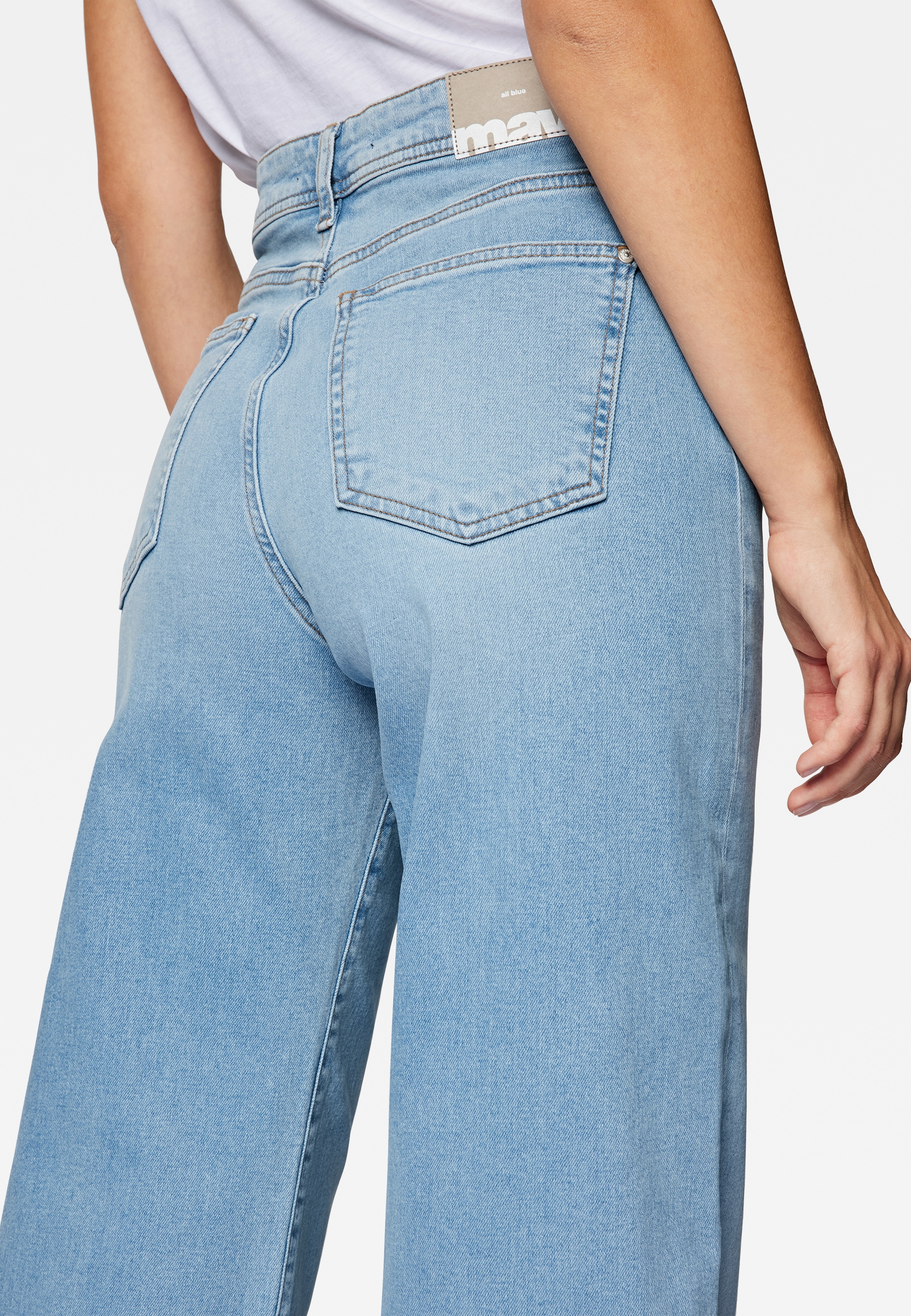 Mavi Loose-fit-Jeans »FLORIDA«, All Blue Loose Wide Leg Jeans