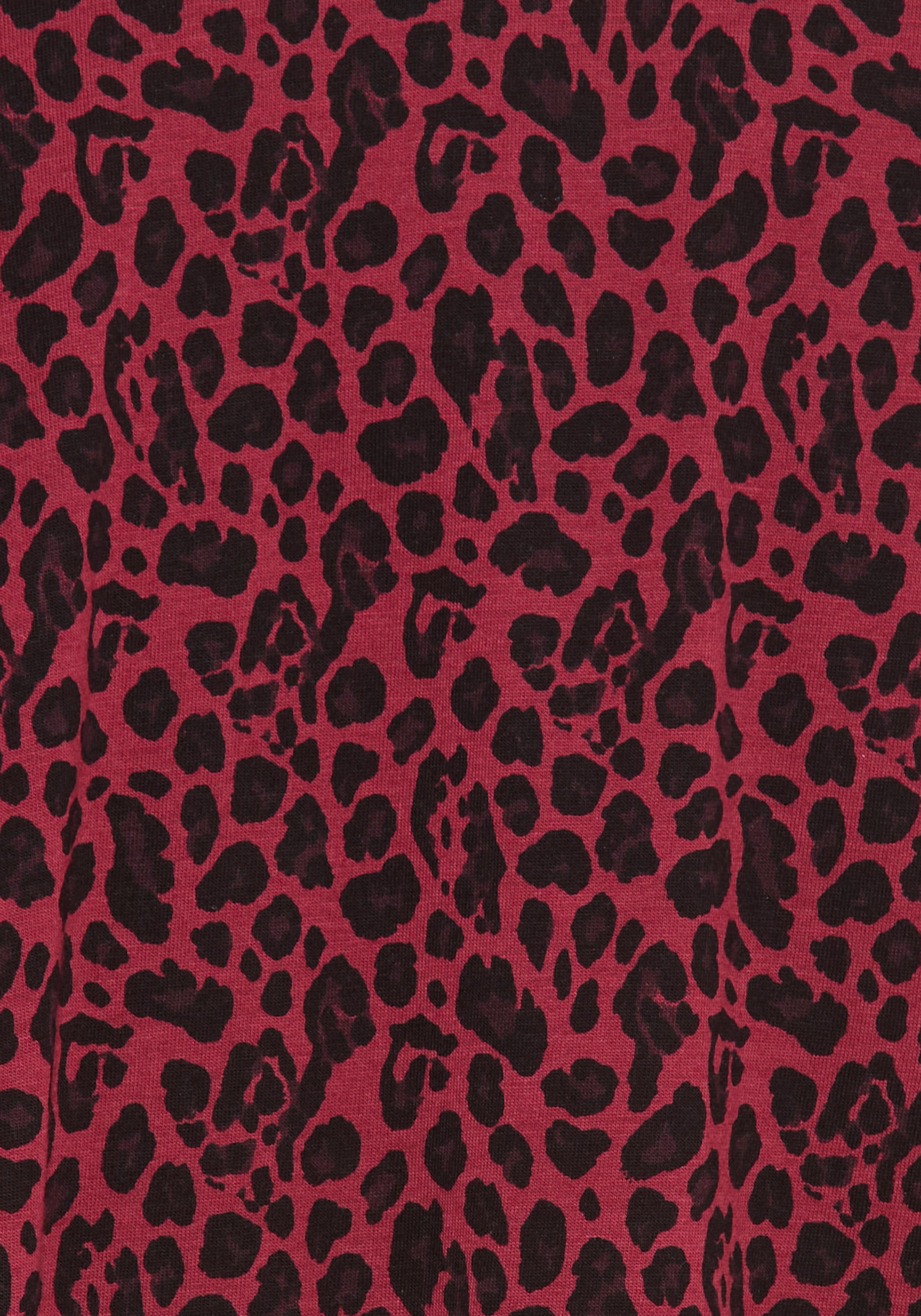 s.Oliver Pyjamaoberteil 1 Leo All-Over Druck