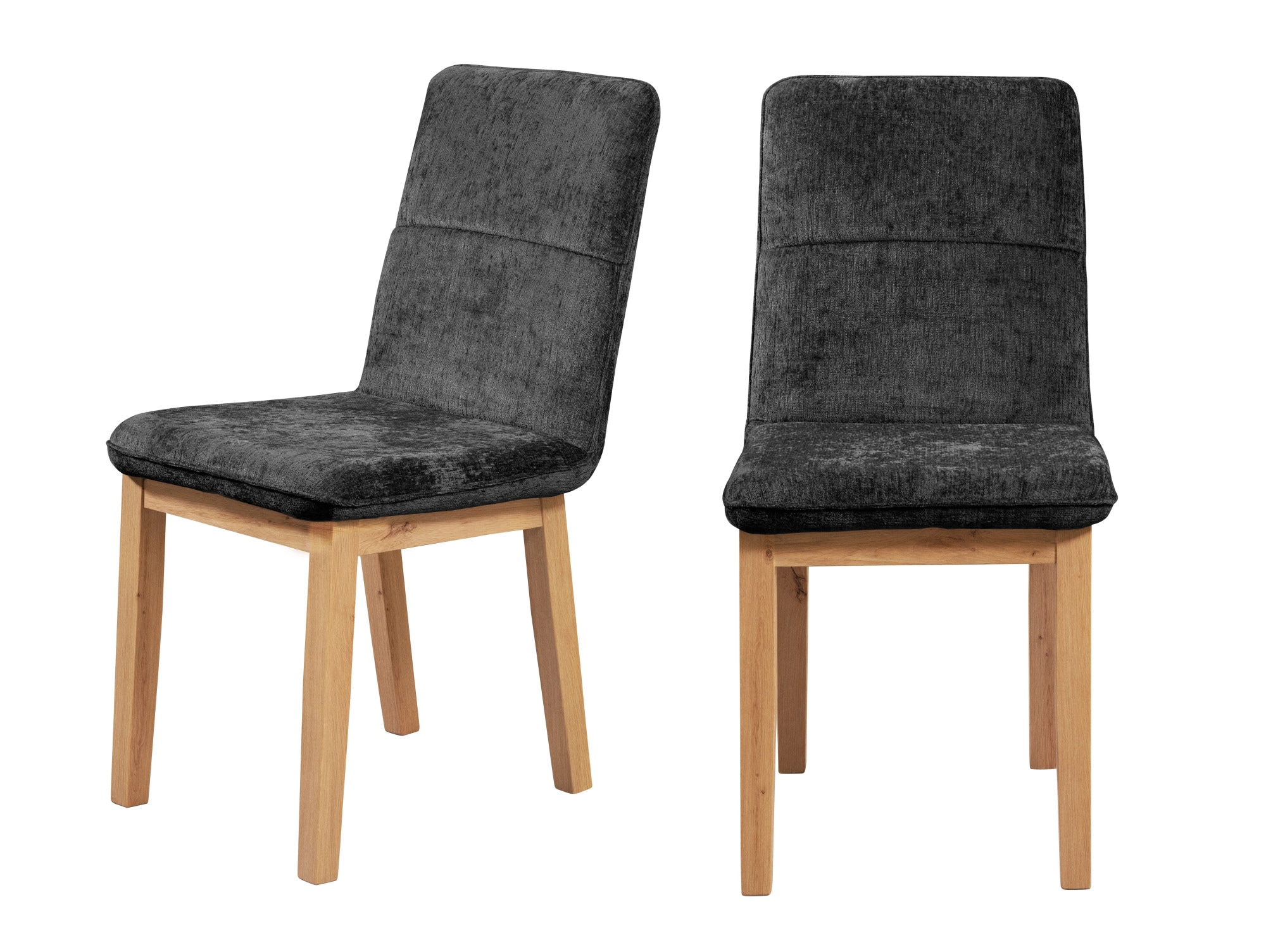 Home affaire 4-Fußstuhl "Louise Polsterstuhl, Eß-Stuhl" (Set) 2 Stk.Gestell günstig online kaufen